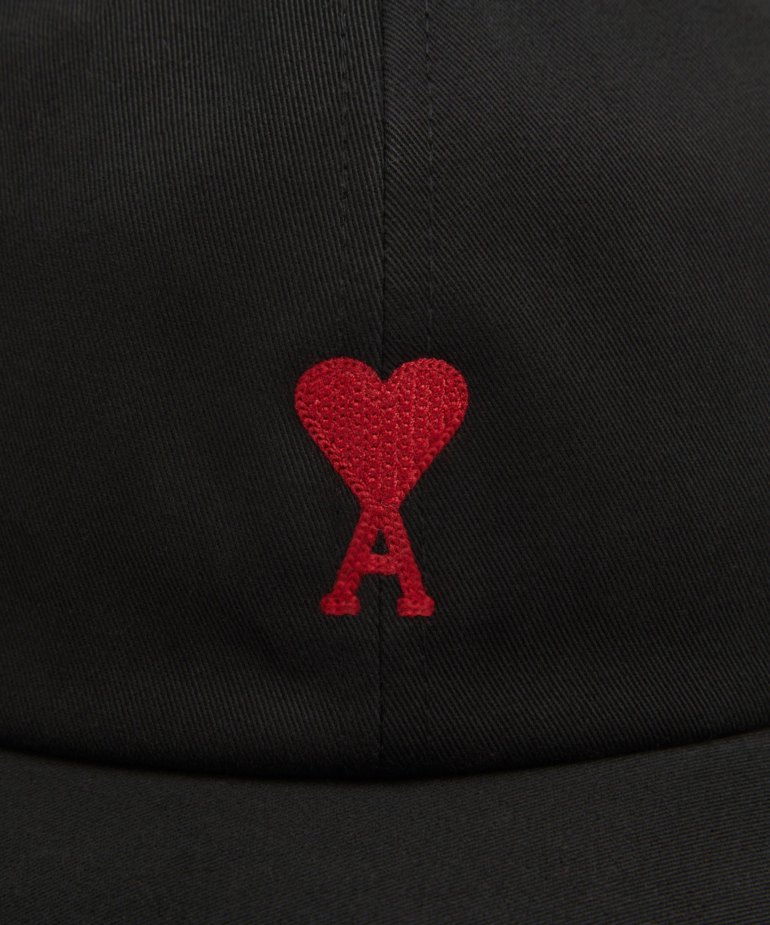 Ami - Cotton Ami de Coeur Embroidered Cap image number 2