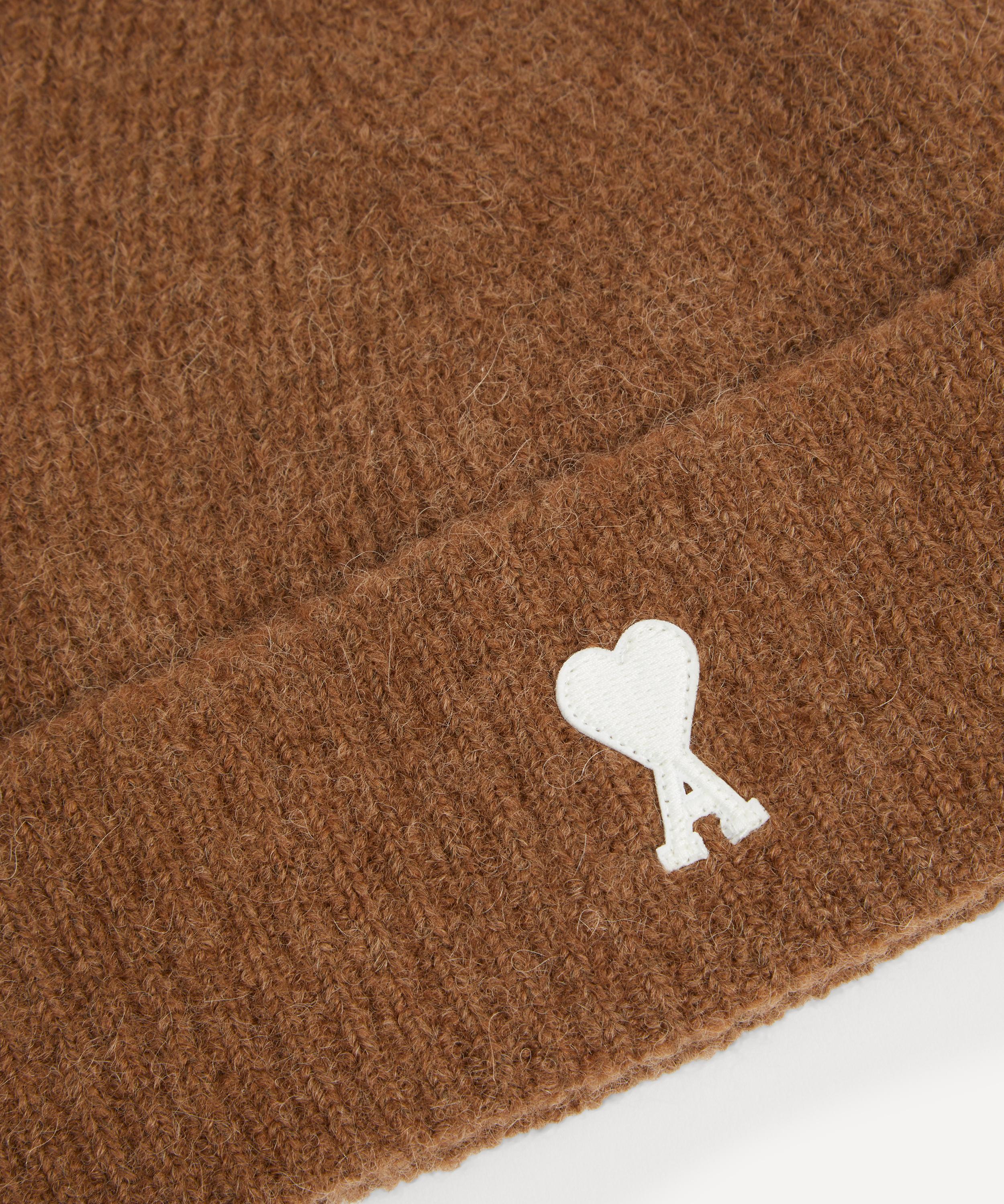 Ami - Striped Ami De Coeur Beanie Hat image number 1