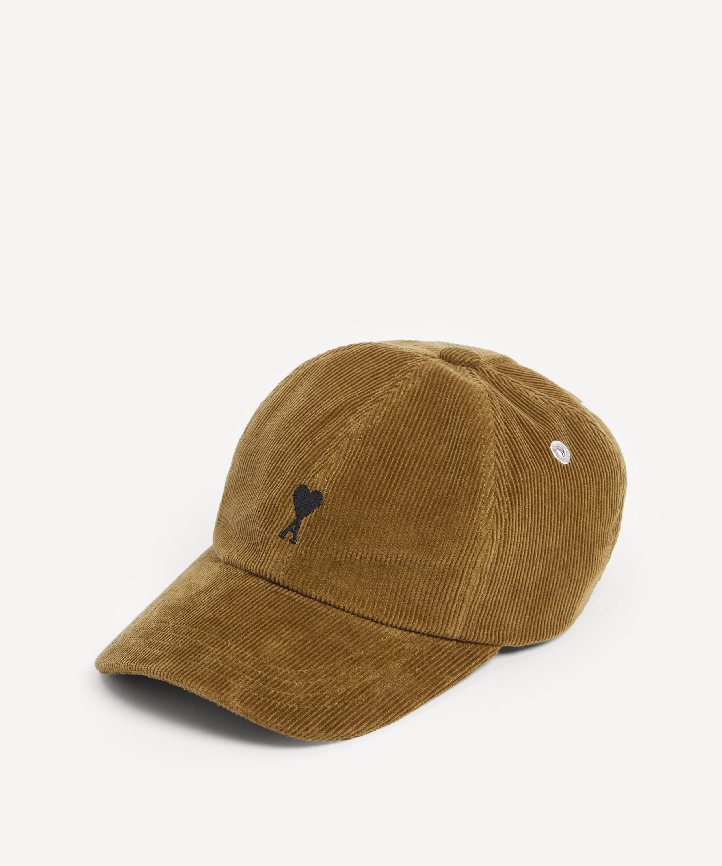 Ami - Ami de Coeur Embroidered Corduroy Baseball Cap