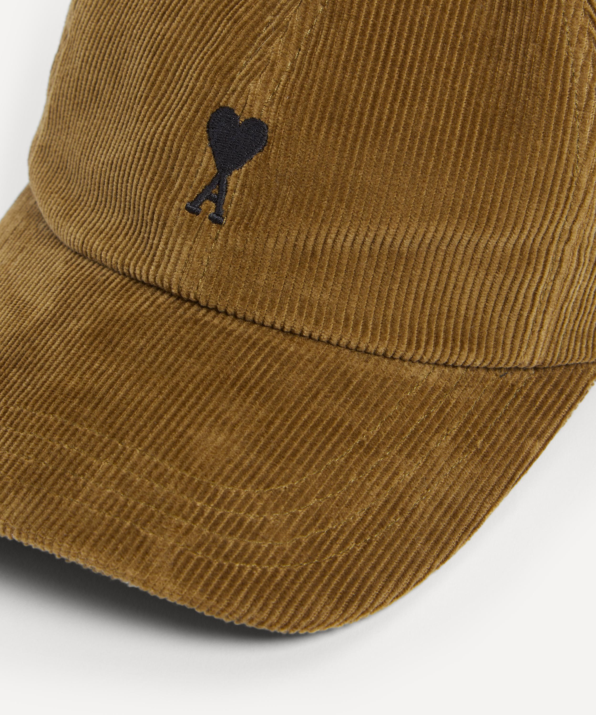Ami - Ami de Coeur Embroidered Corduroy Baseball Cap image number 1
