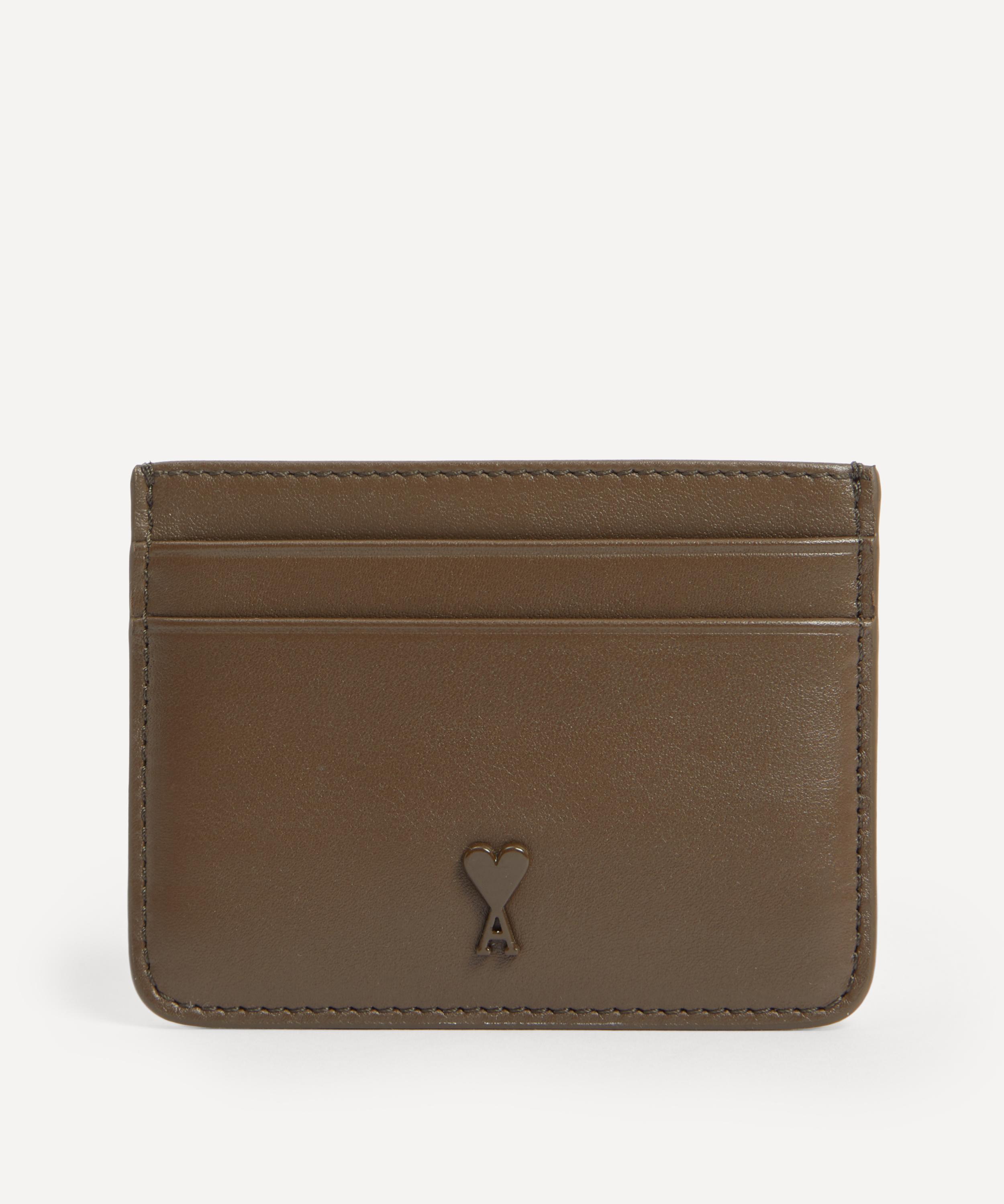 Ami - Smooth Leather Ami De Coeur Card Holder image number 0