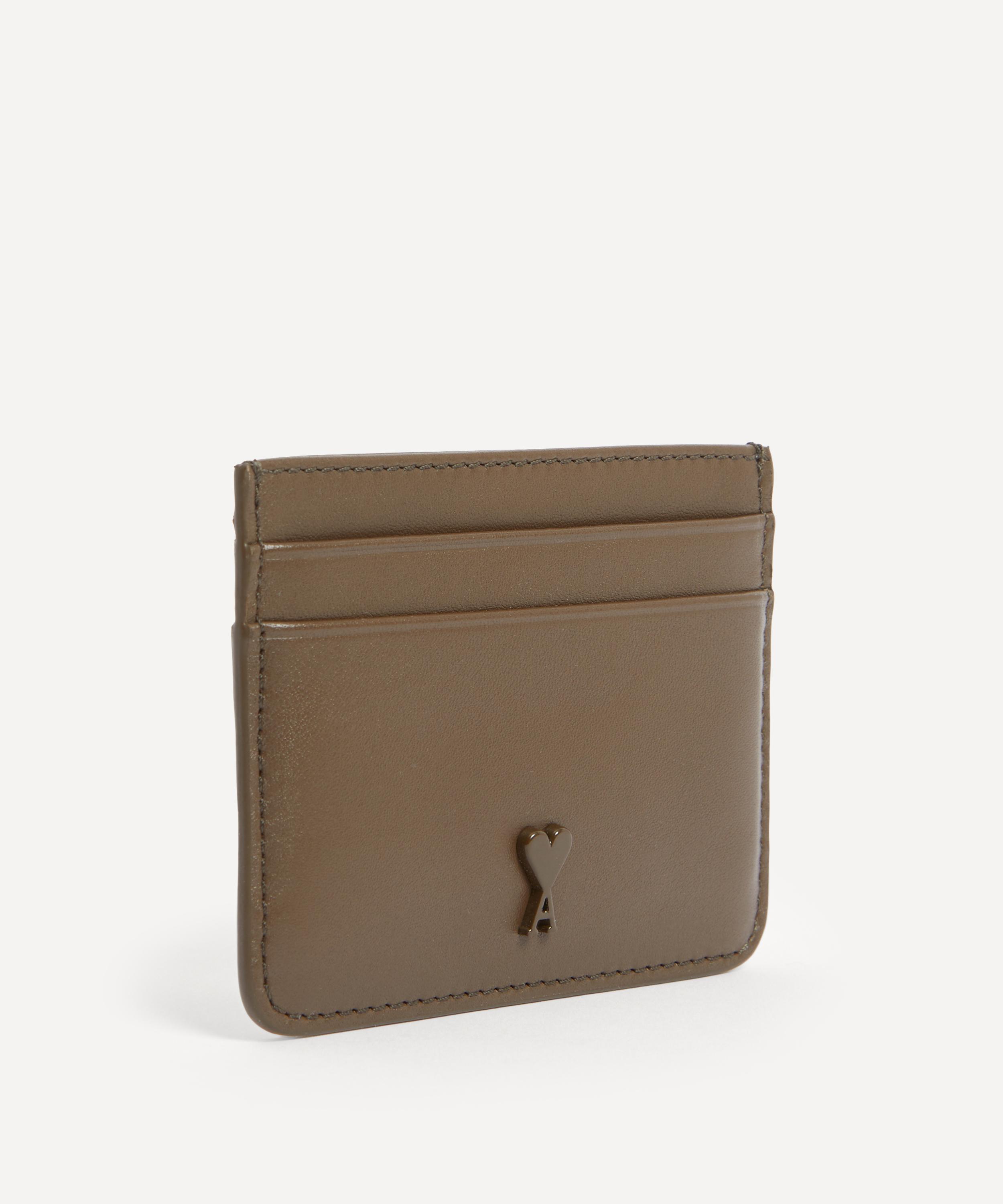 Ami - Smooth Leather Ami De Coeur Card Holder image number 1