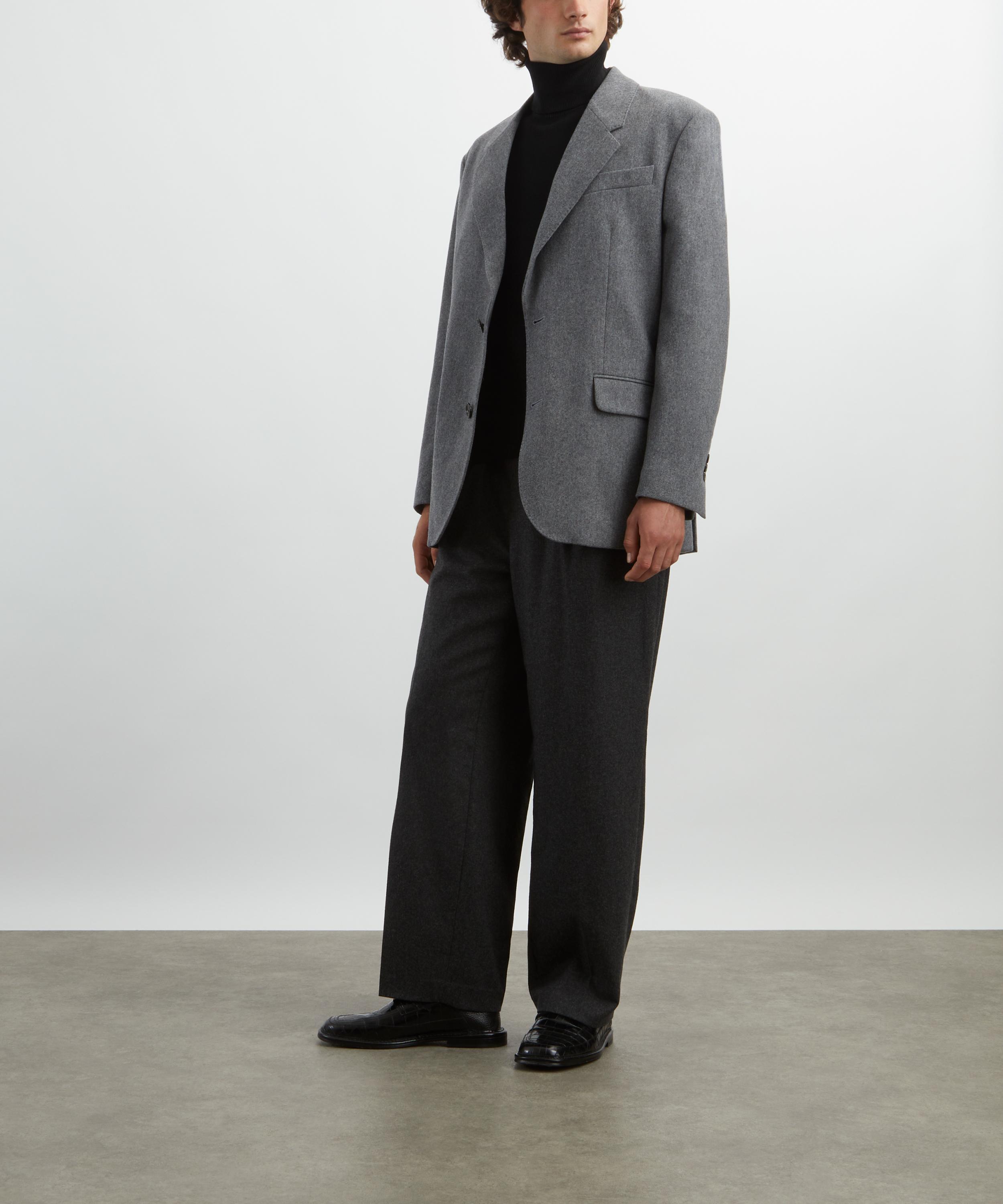Ami - Grey Wool Loose Blazer image number 1