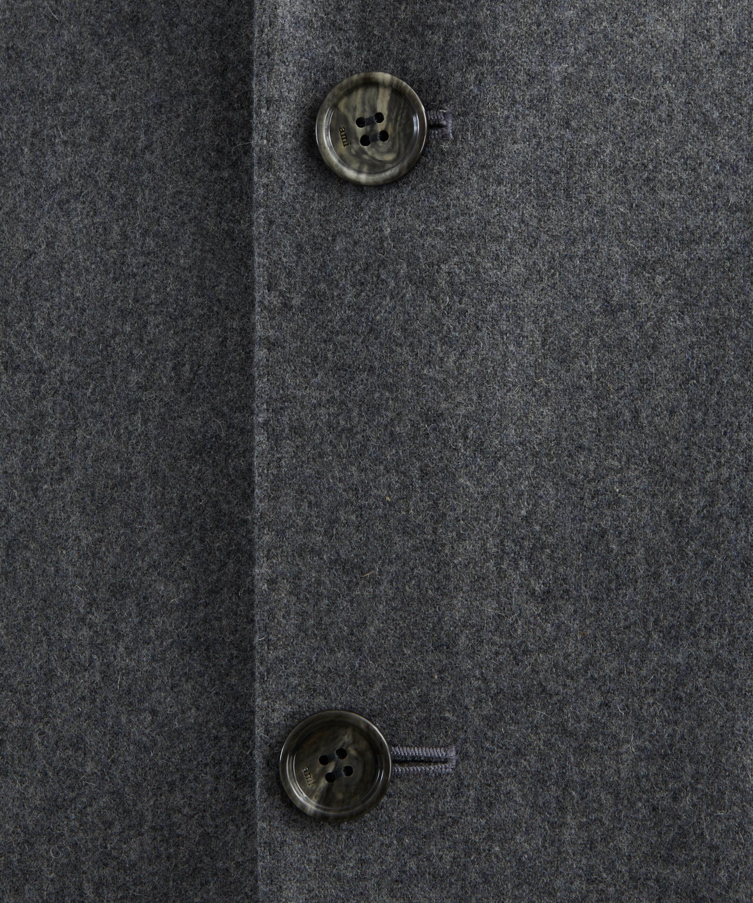 Ami - Grey Wool Loose Blazer image number 4