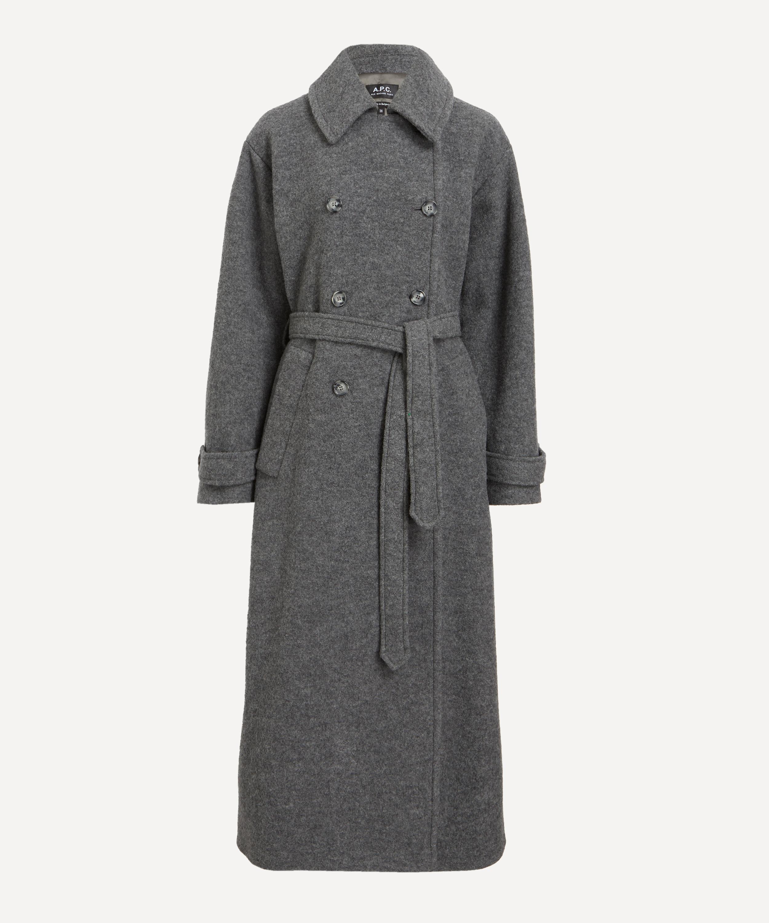 A.P.C. - Lea Oversized Wool Coat image number 0