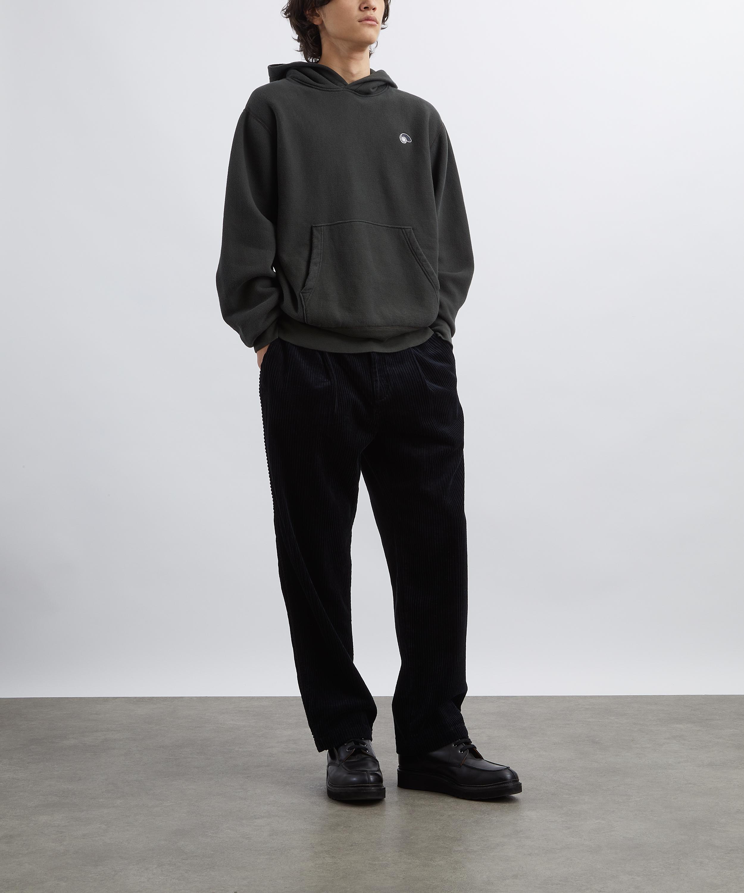 Aaron Levine - Black Hooded Sweatshirt image number 1