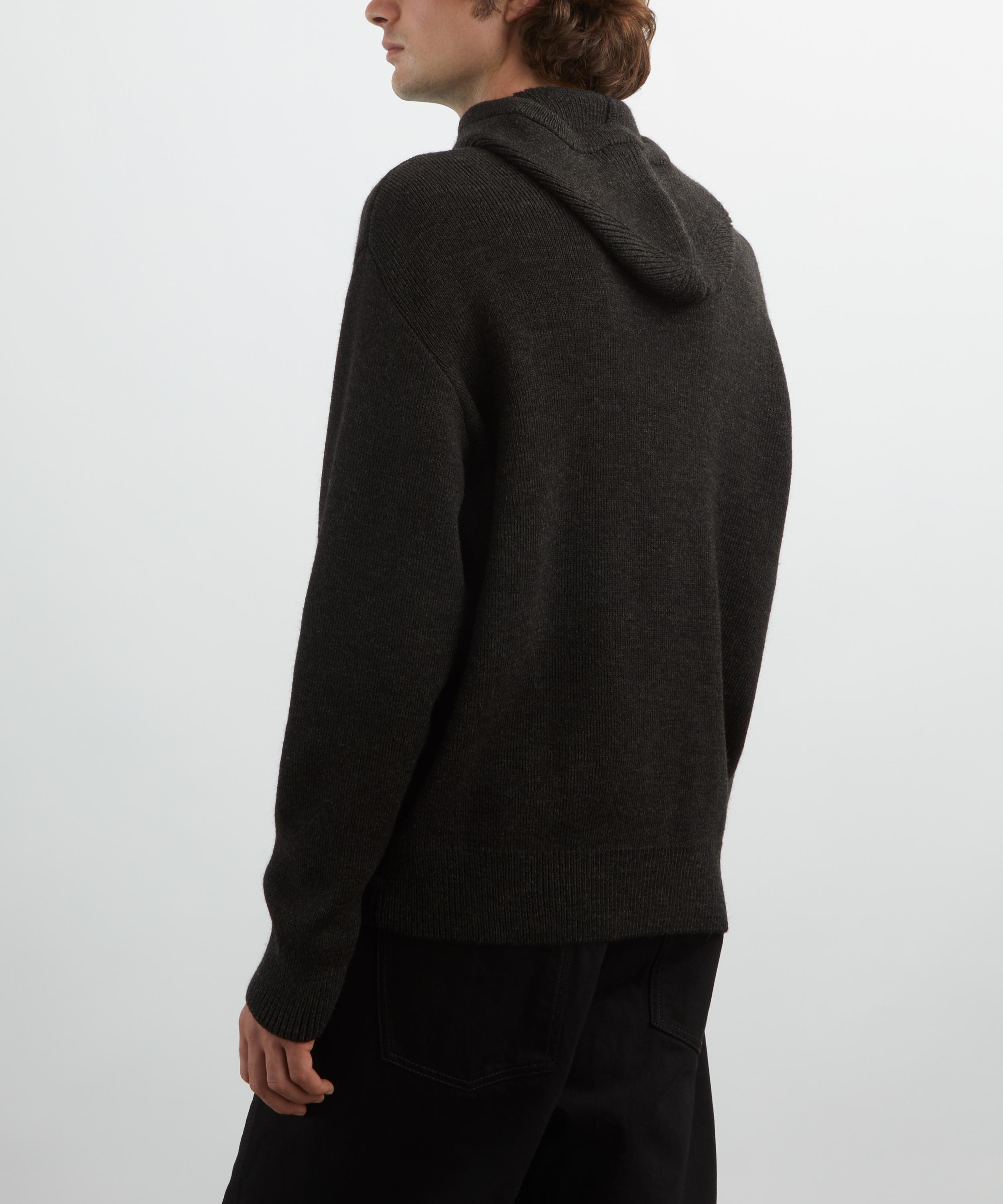 Lemaire - Hooded Alpaca-Wool Jumper image number 2