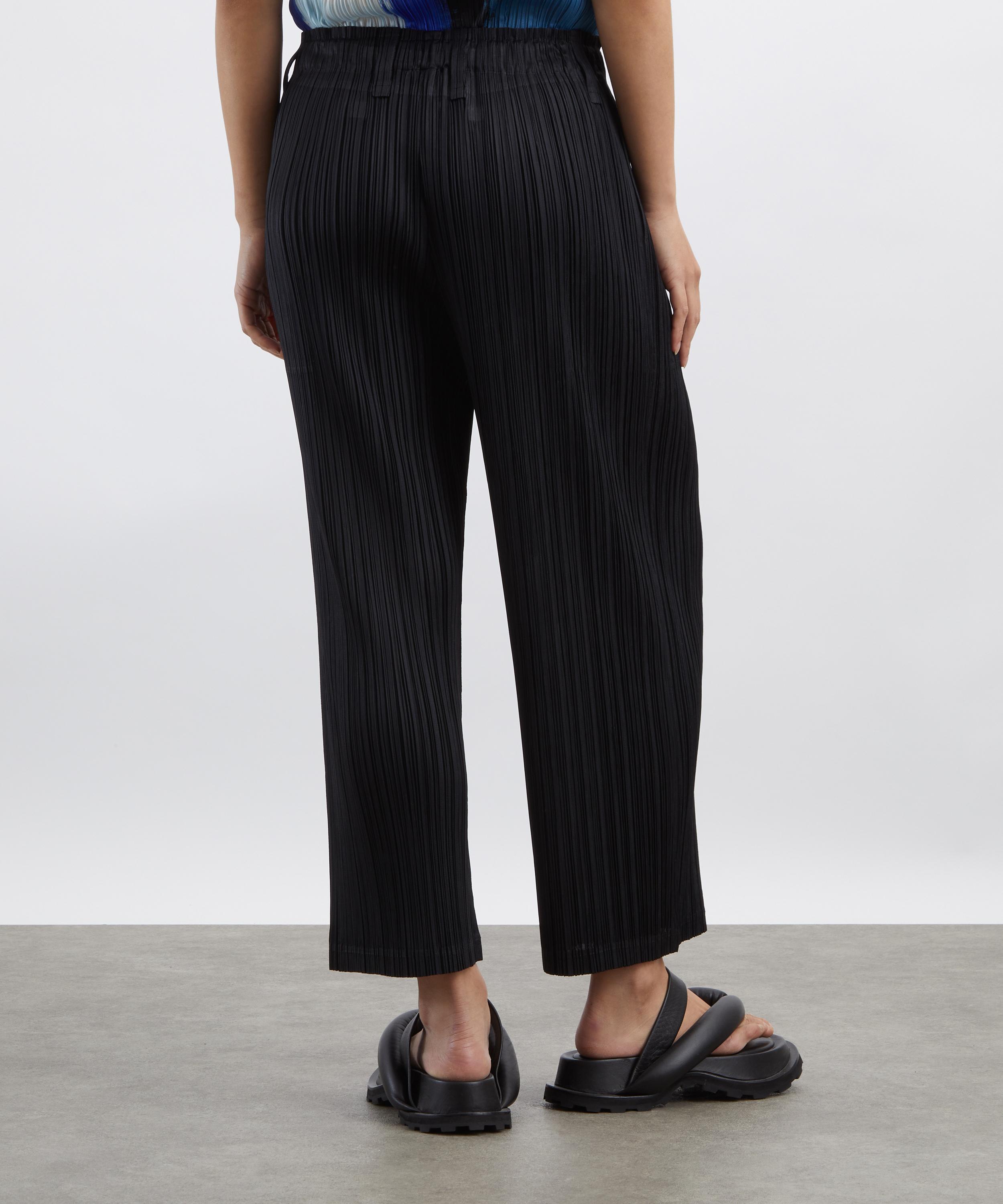 Pleats Please Issey Miyake - THICKER BOTTOMS 2 Wide Leg Trousers image number 3