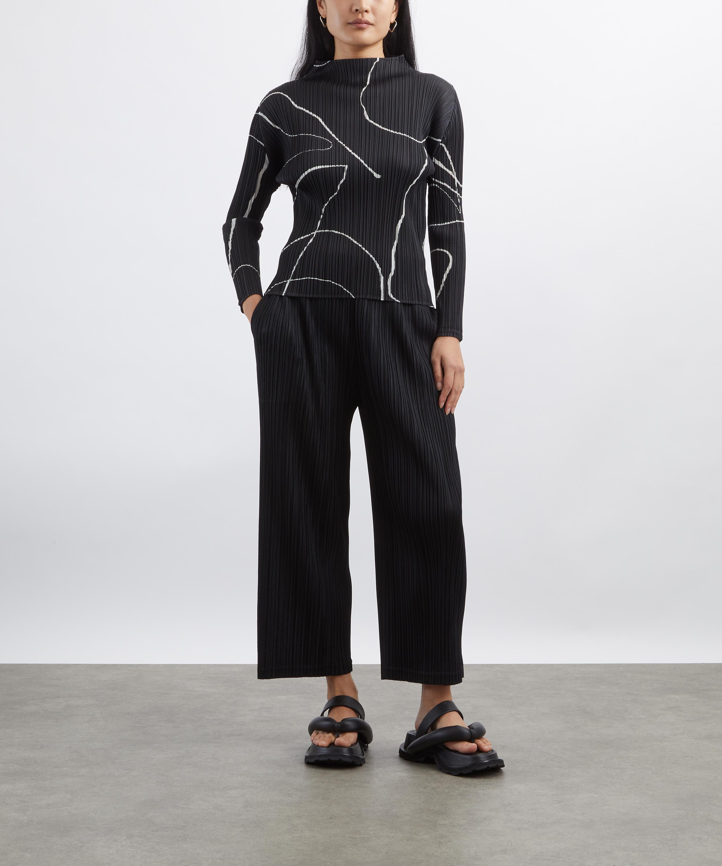 Pleats Please Issey Miyake - PAUSE Print Top image number 1