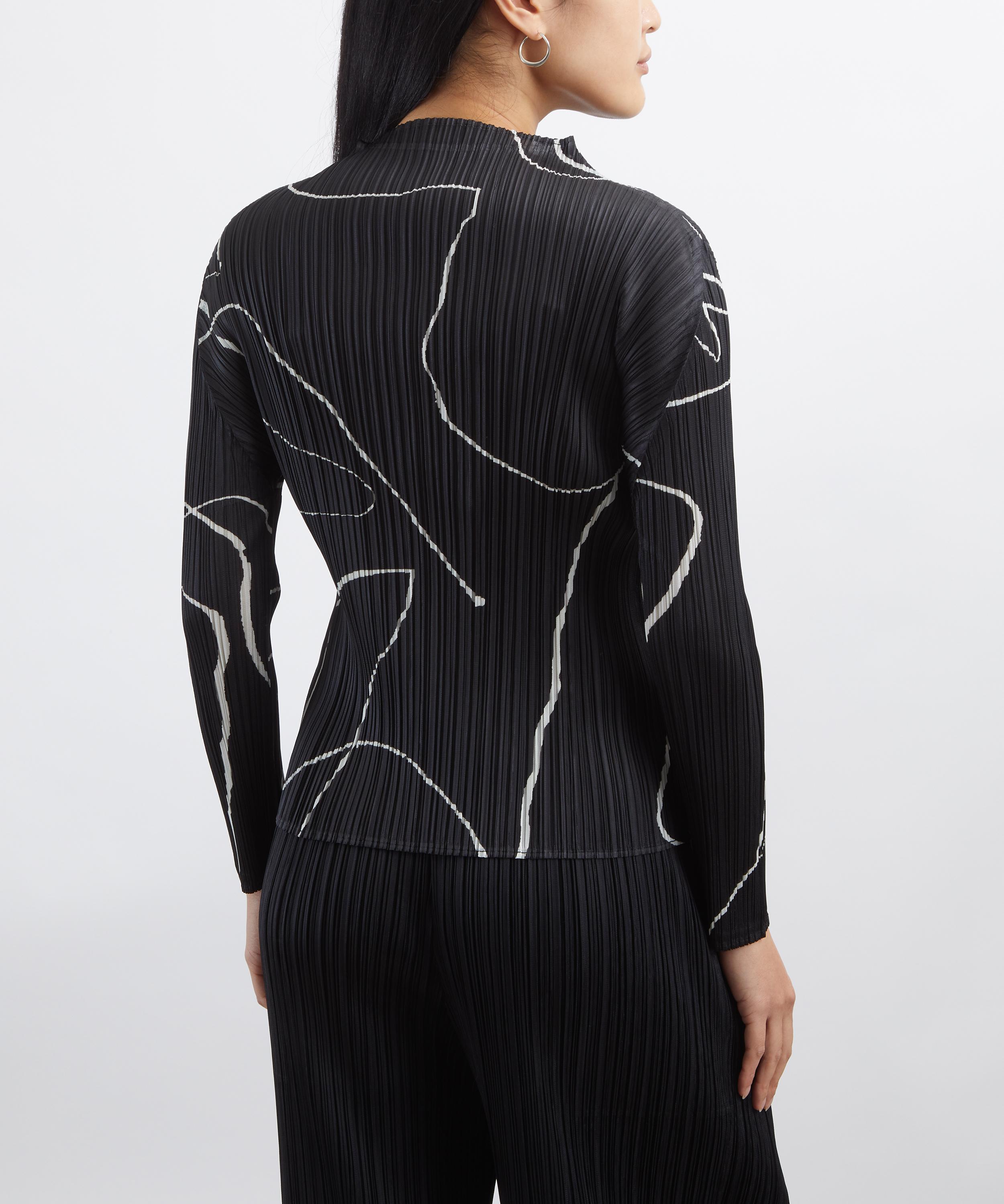 Pleats Please Issey Miyake - PAUSE Print Top image number 3