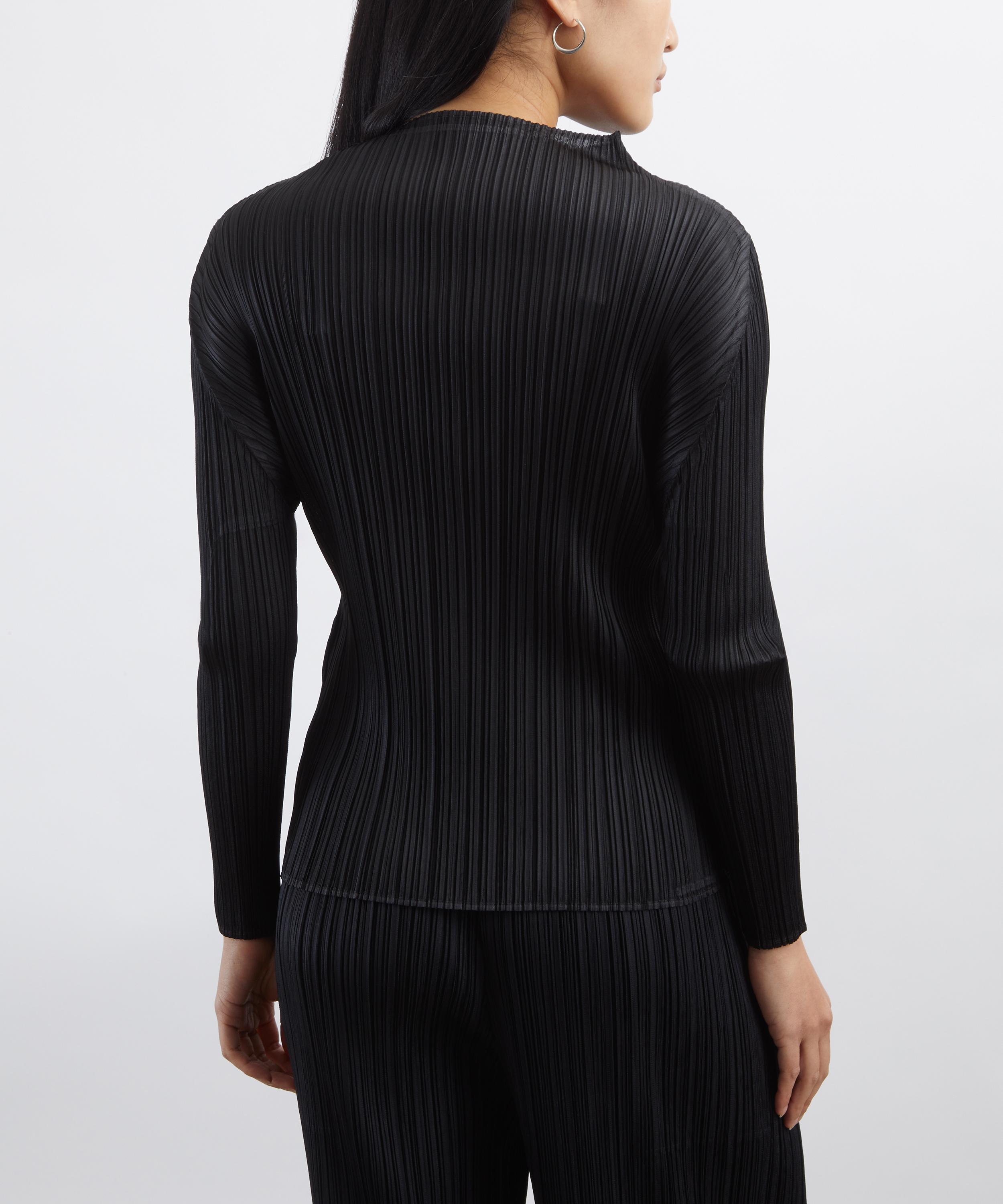 Pleats Please Issey Miyake - BASICS Long-Sleeved Top image number 3