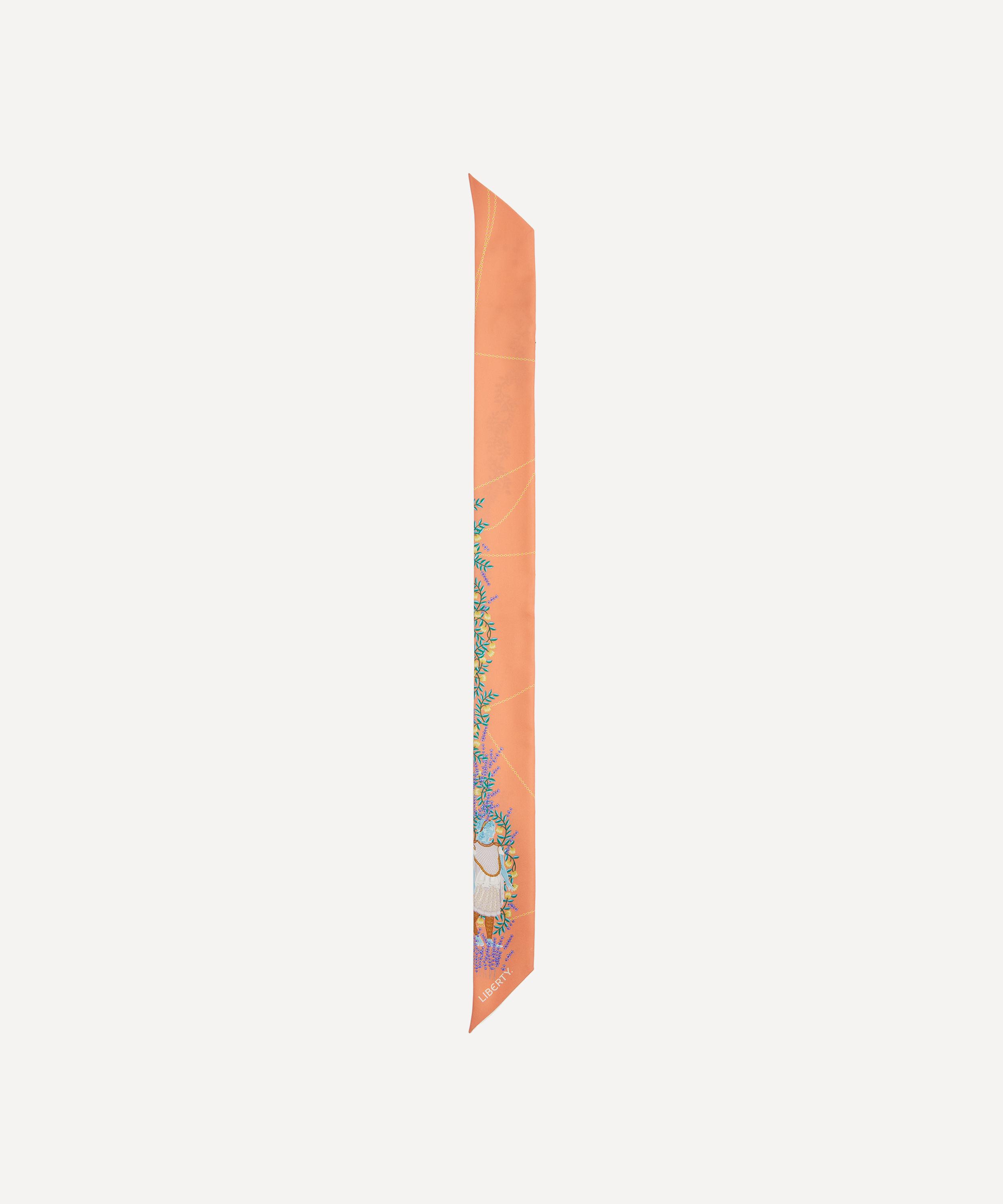 Liberty - Gemini 5X88 Ribbonette Silk Scarf image number 0