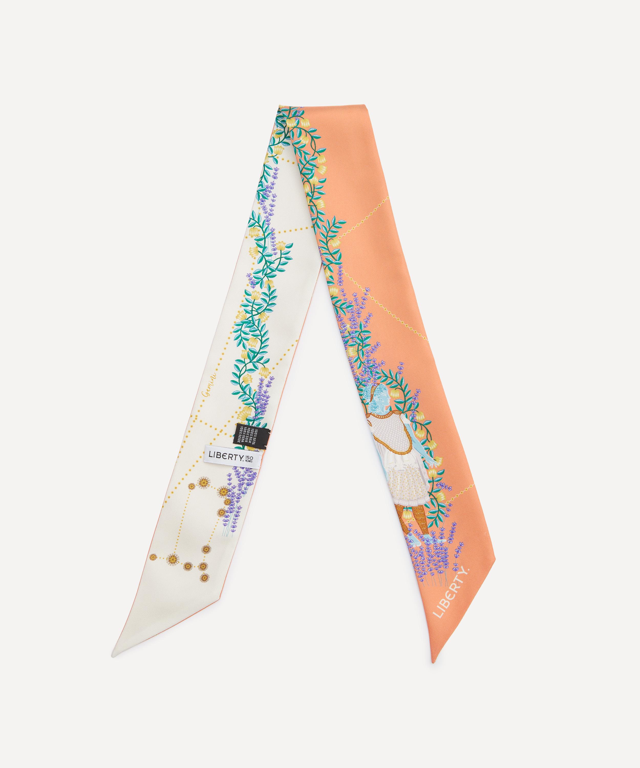 Liberty - Gemini 5X88 Ribbonette Silk Scarf image number 2