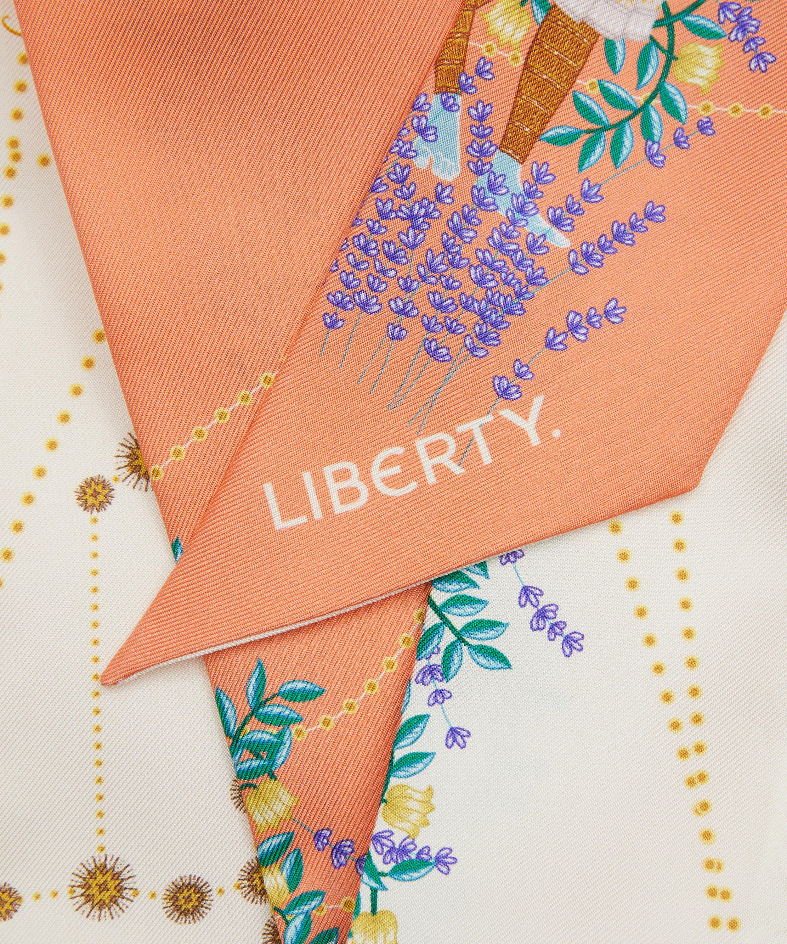 Liberty - Gemini 5X88 Ribbonette Silk Scarf image number 3