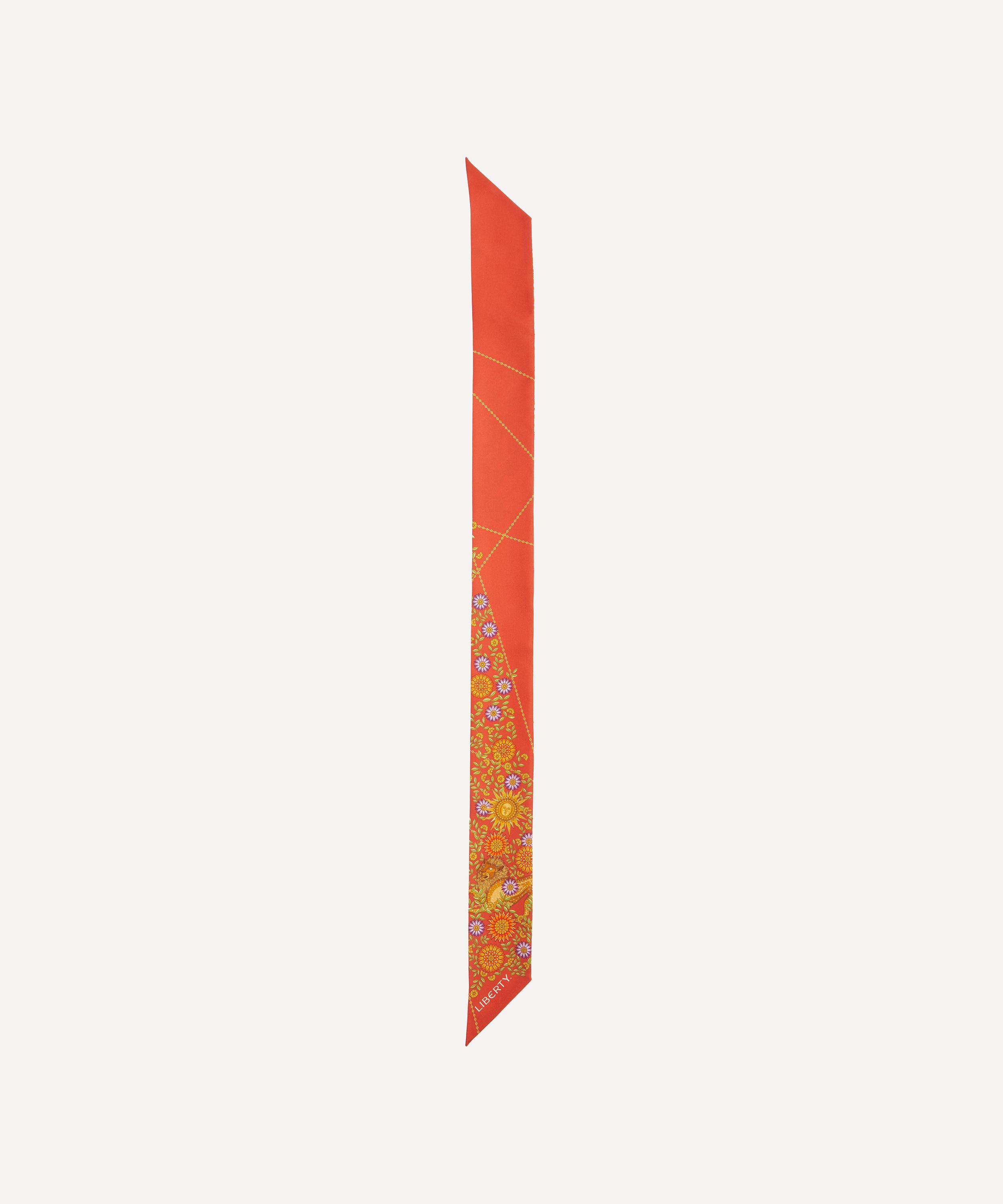 Liberty - Leo 5X88 Ribbonette Silk Scarf image number 0