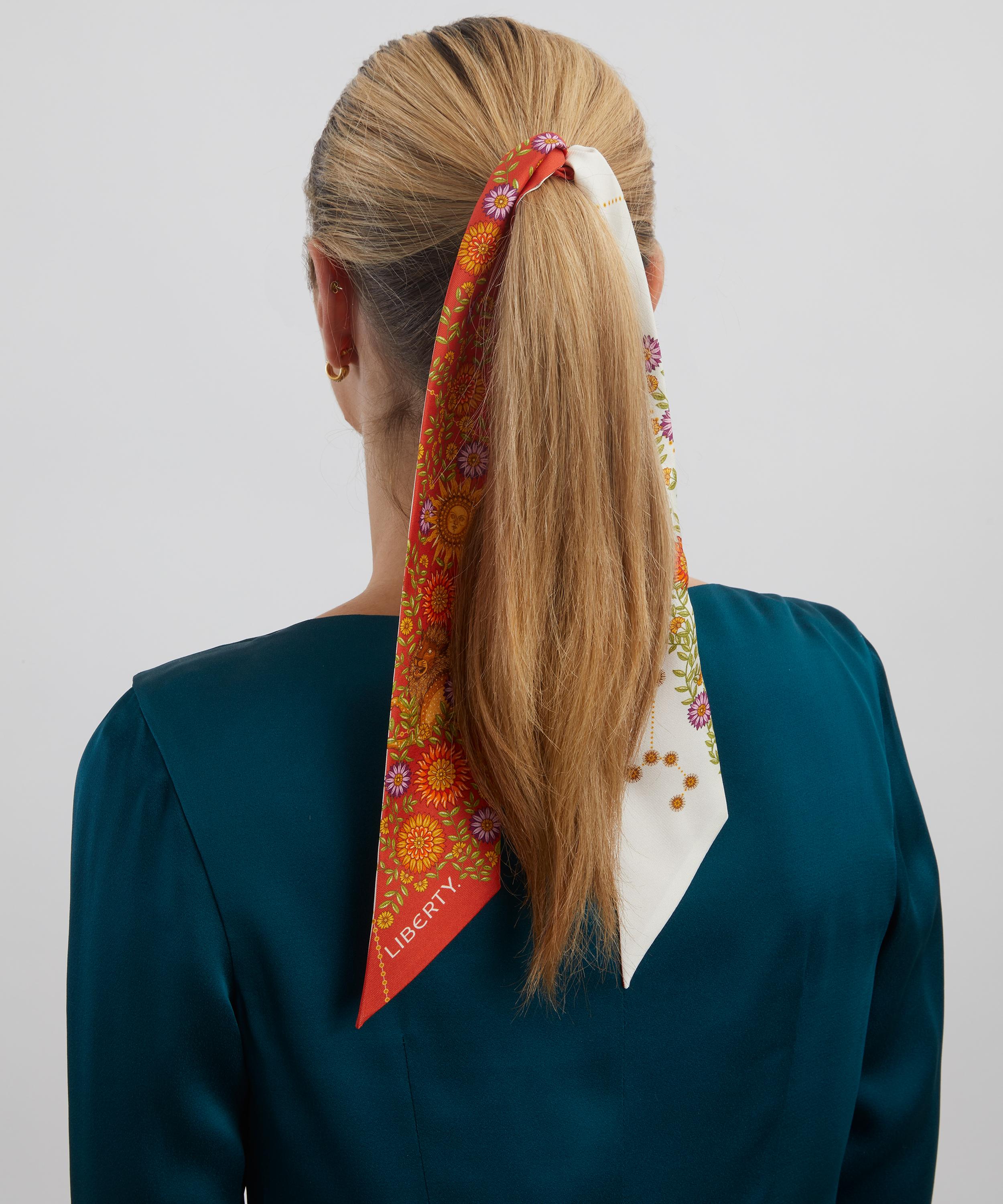 Liberty - Leo 5X88 Ribbonette Silk Scarf image number 1