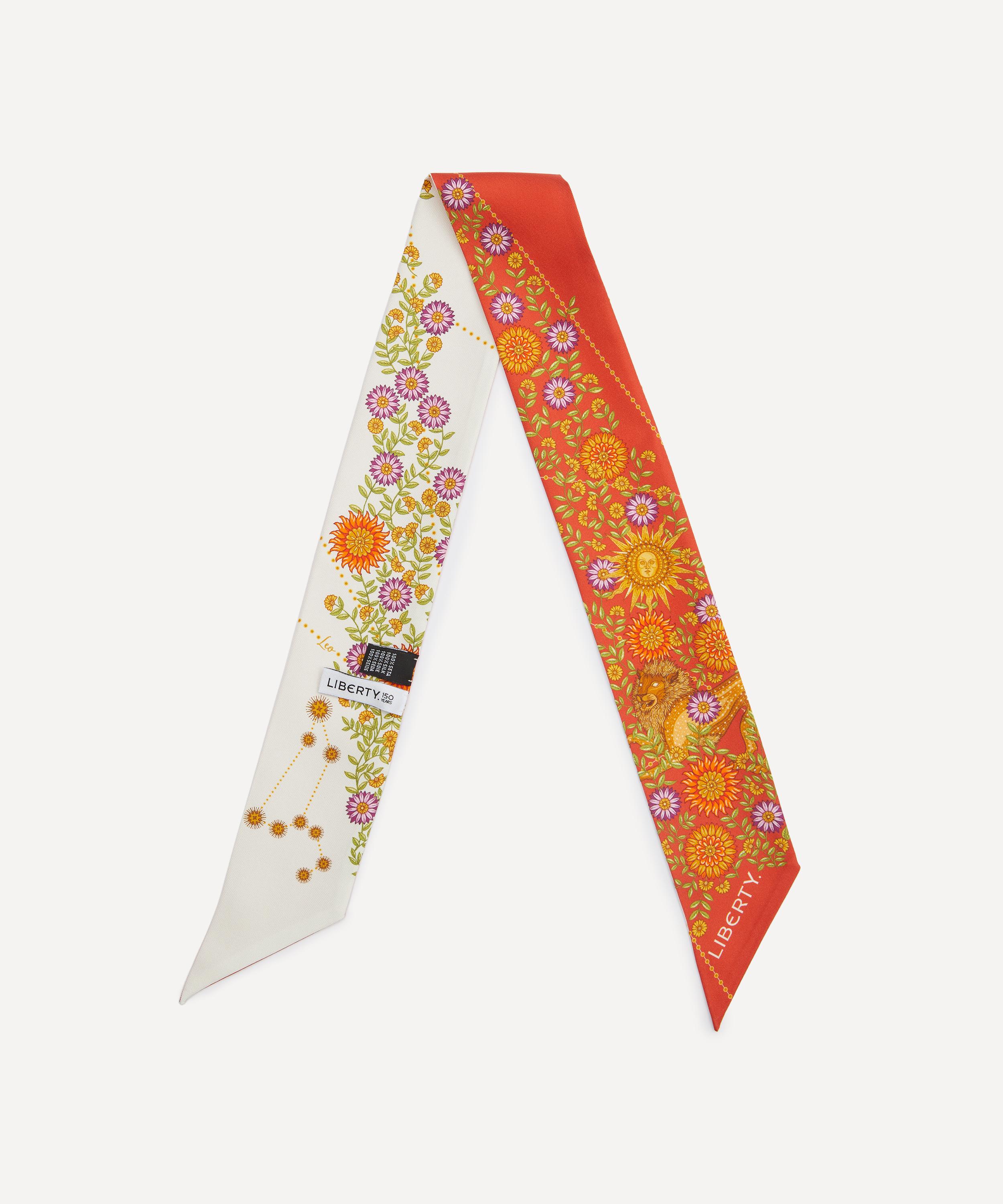 Liberty - Leo 5X88 Ribbonette Silk Scarf image number 2