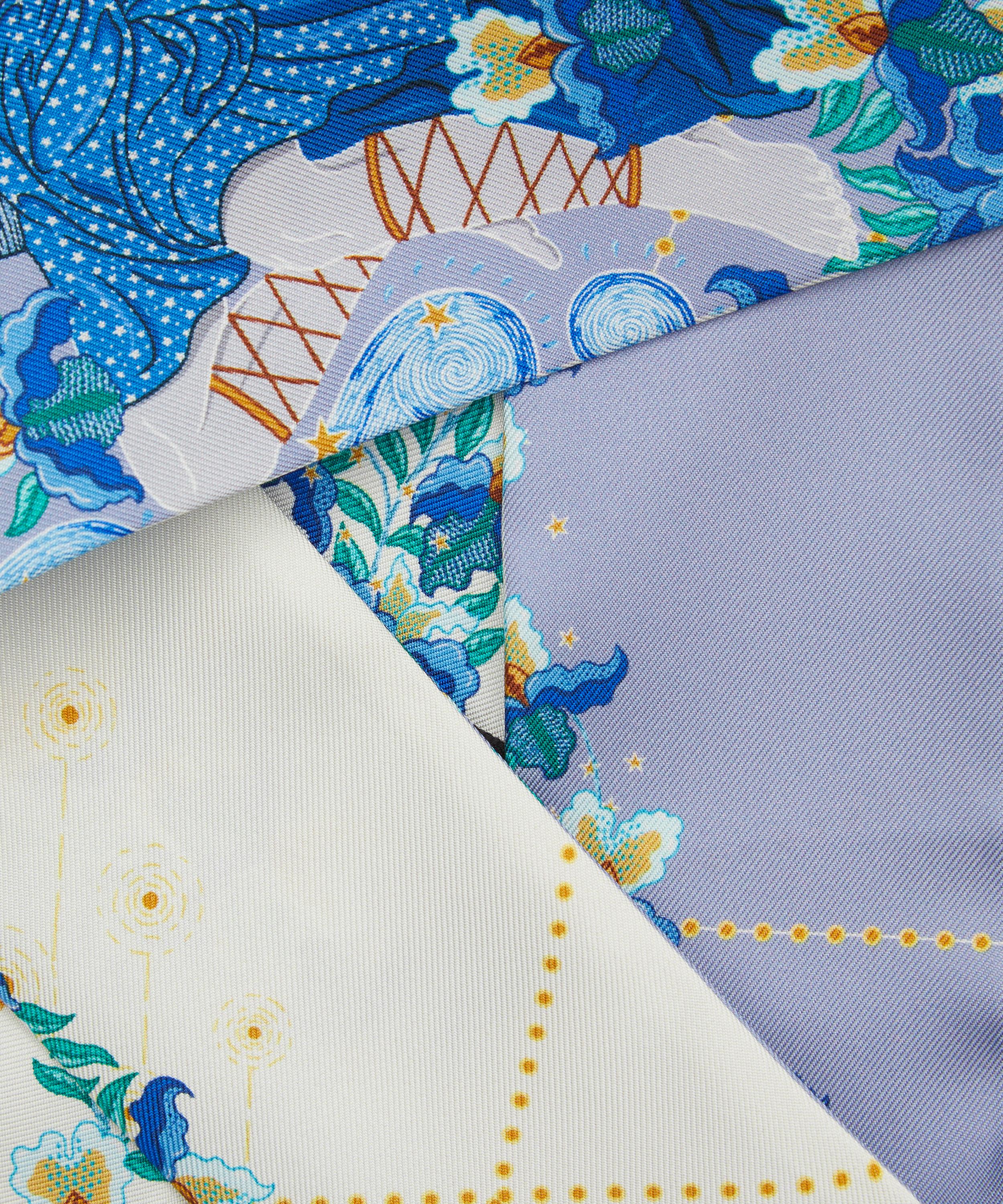 Liberty - Aquarius 5X88 Ribbonette Silk Scarf image number 4
