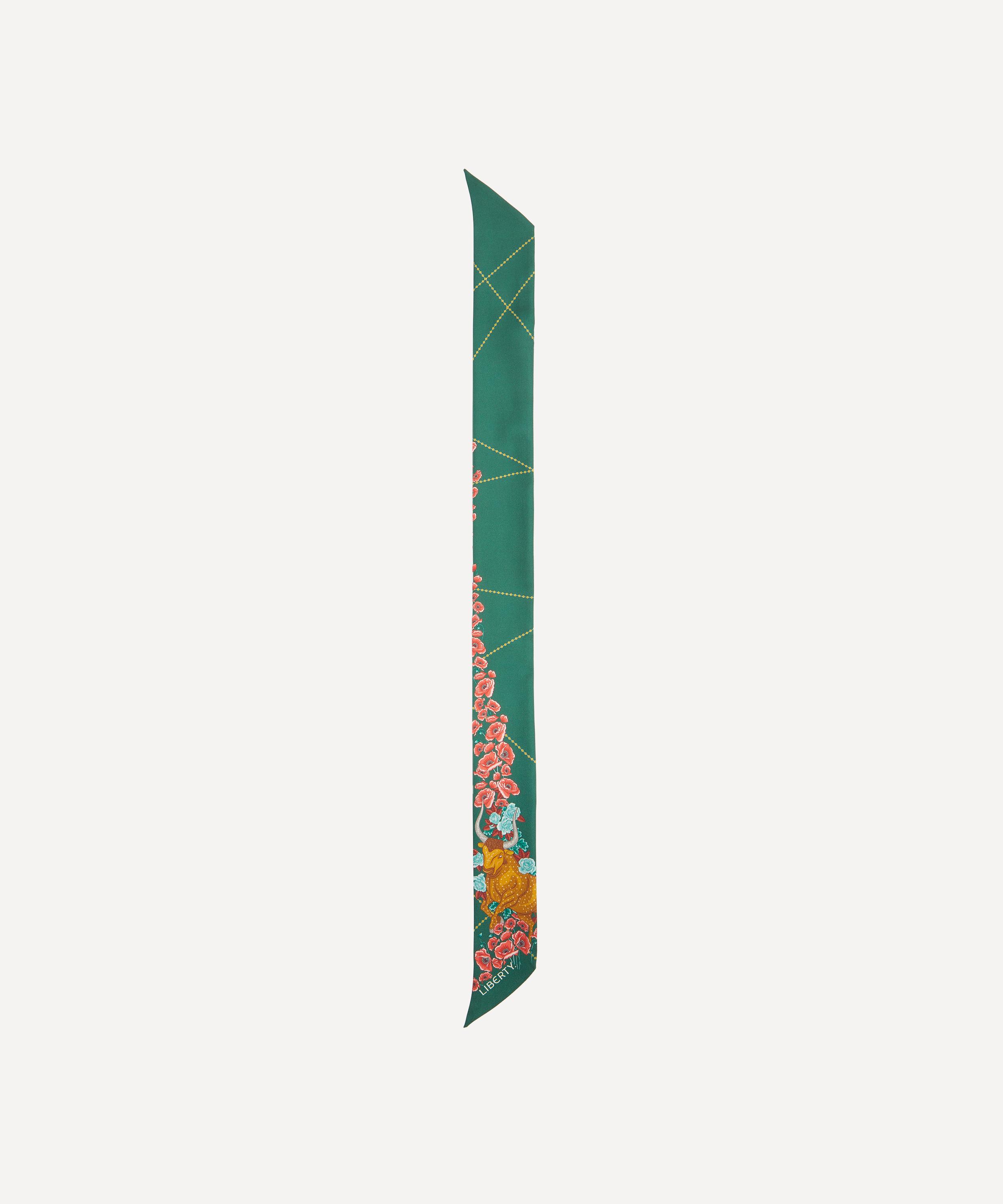 Liberty - Taurus 5X88 Ribbonette Silk Scarf image number 0