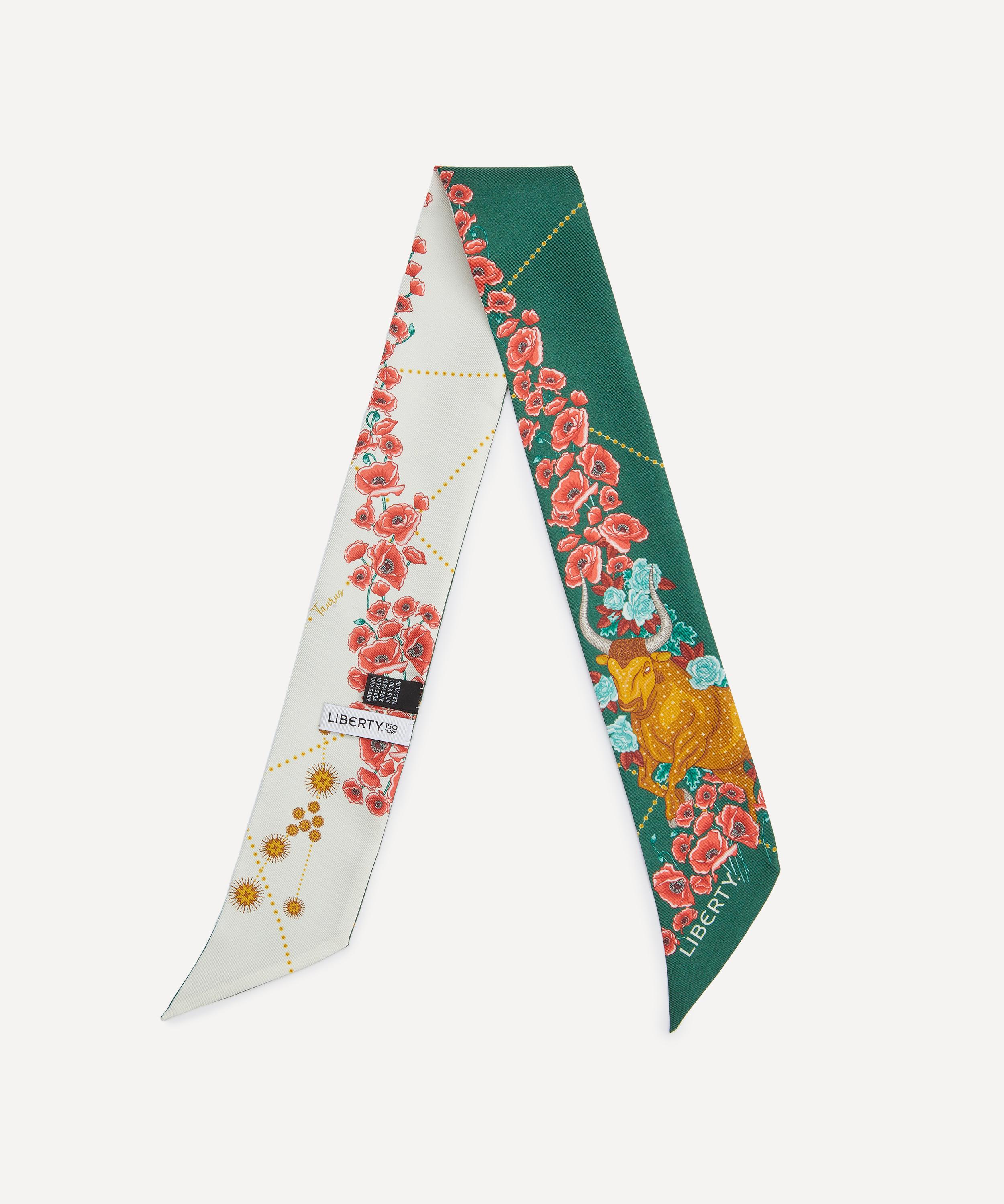 Liberty - Taurus 5X88 Ribbonette Silk Scarf image number 2