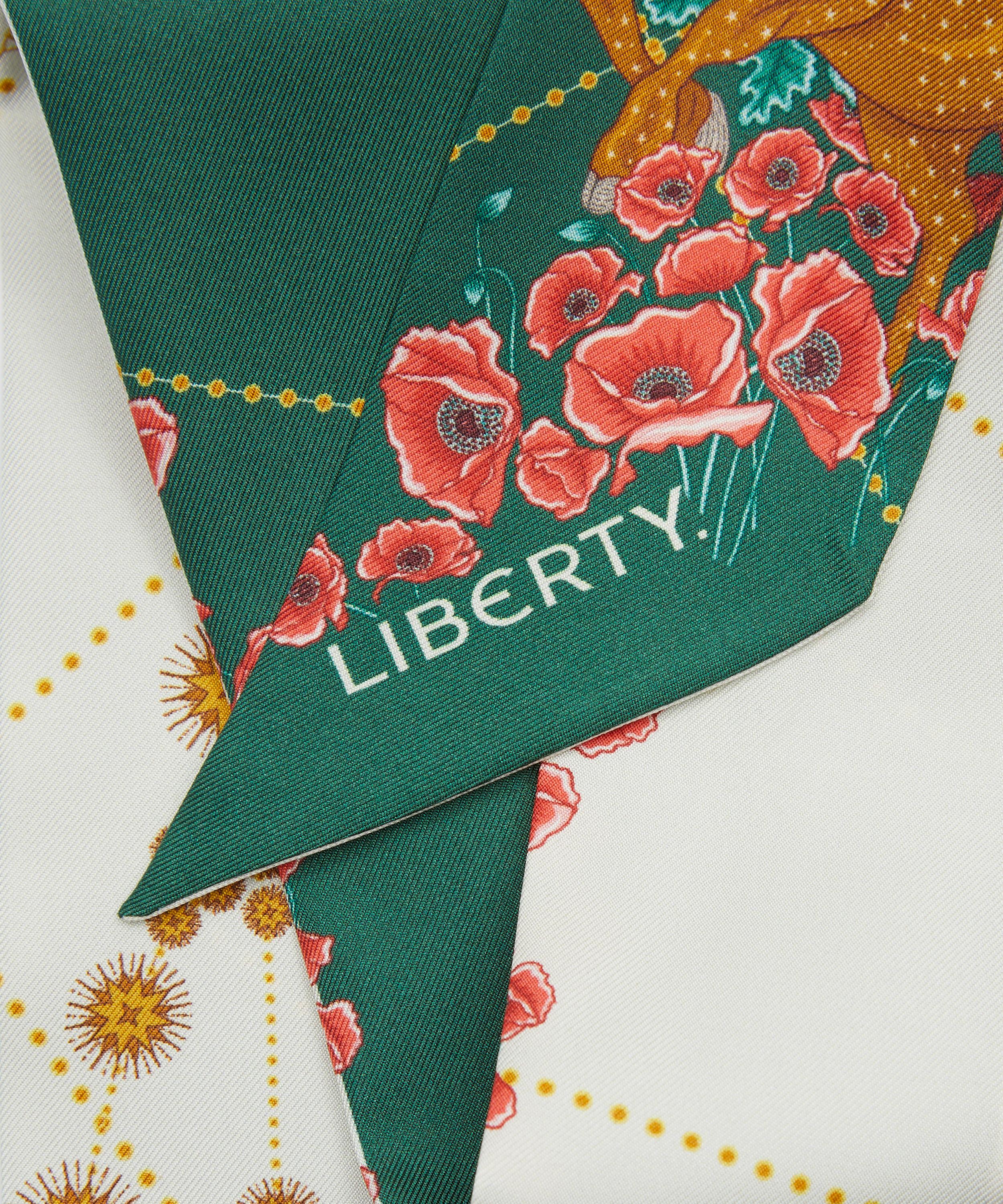 Liberty - Taurus 5X88 Ribbonette Silk Scarf image number 3