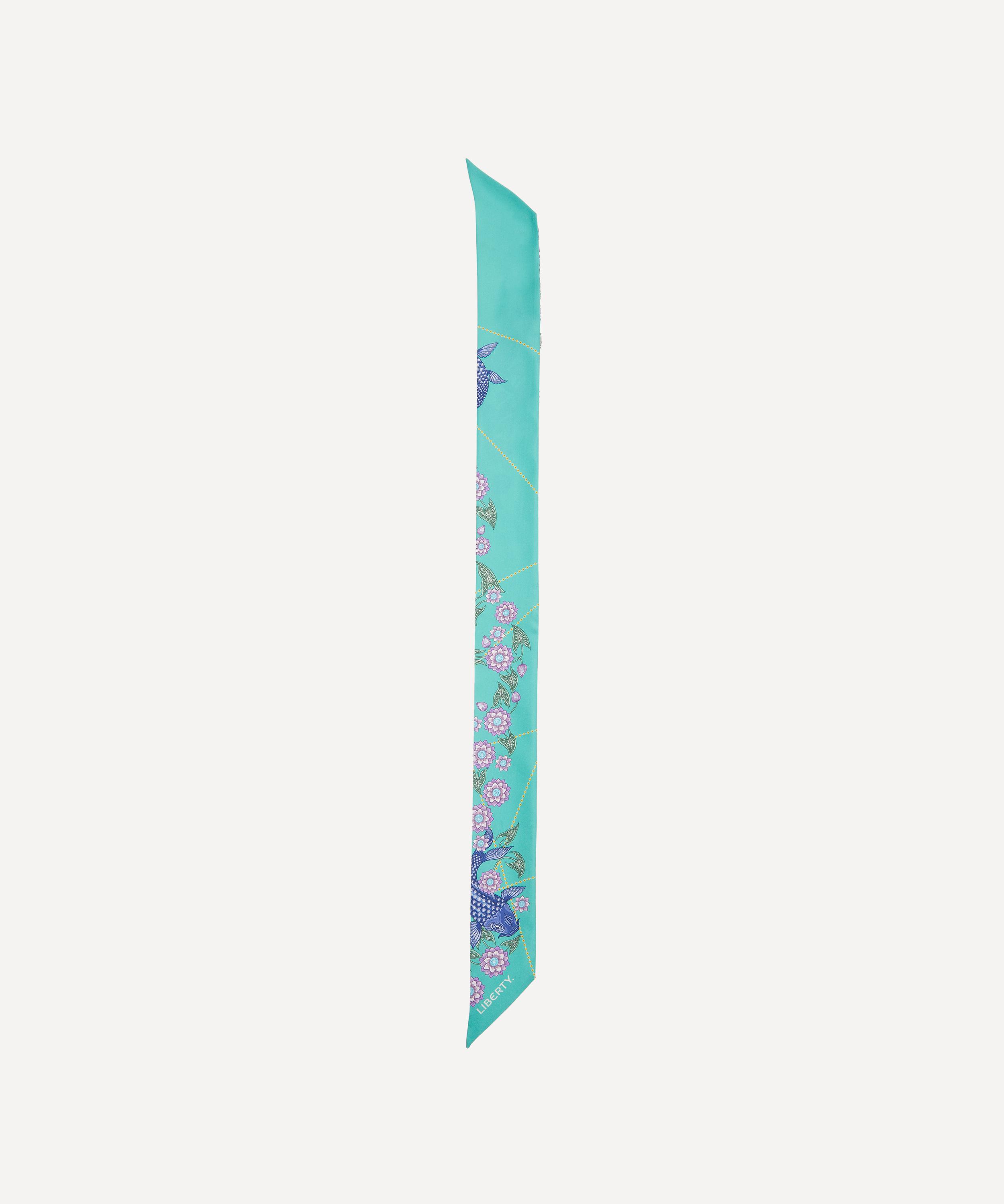 Liberty - Pisces 5X88 Ribbonette Silk Scarf image number 0