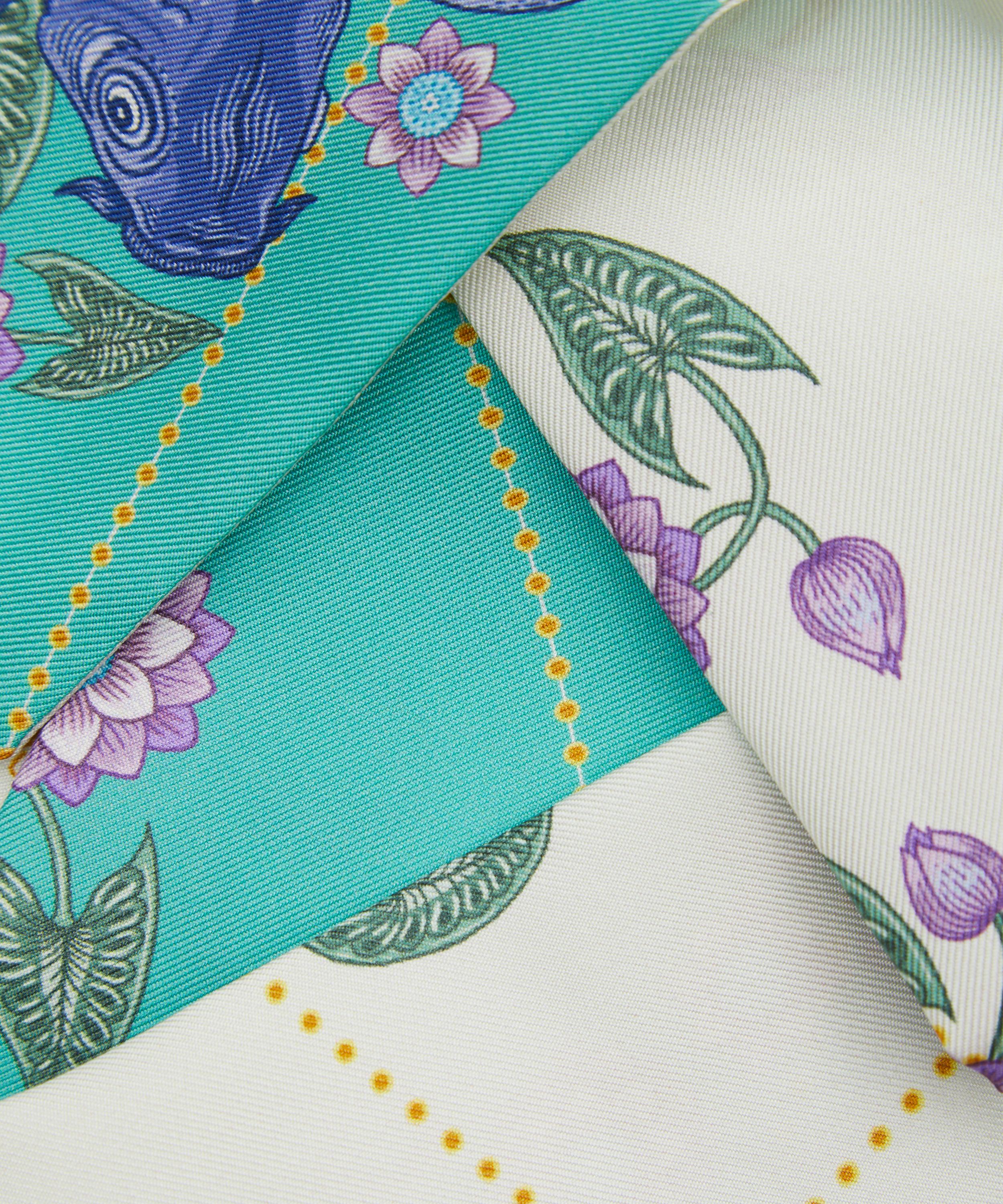 Liberty - Pisces 5X88 Ribbonette Silk Scarf image number 4