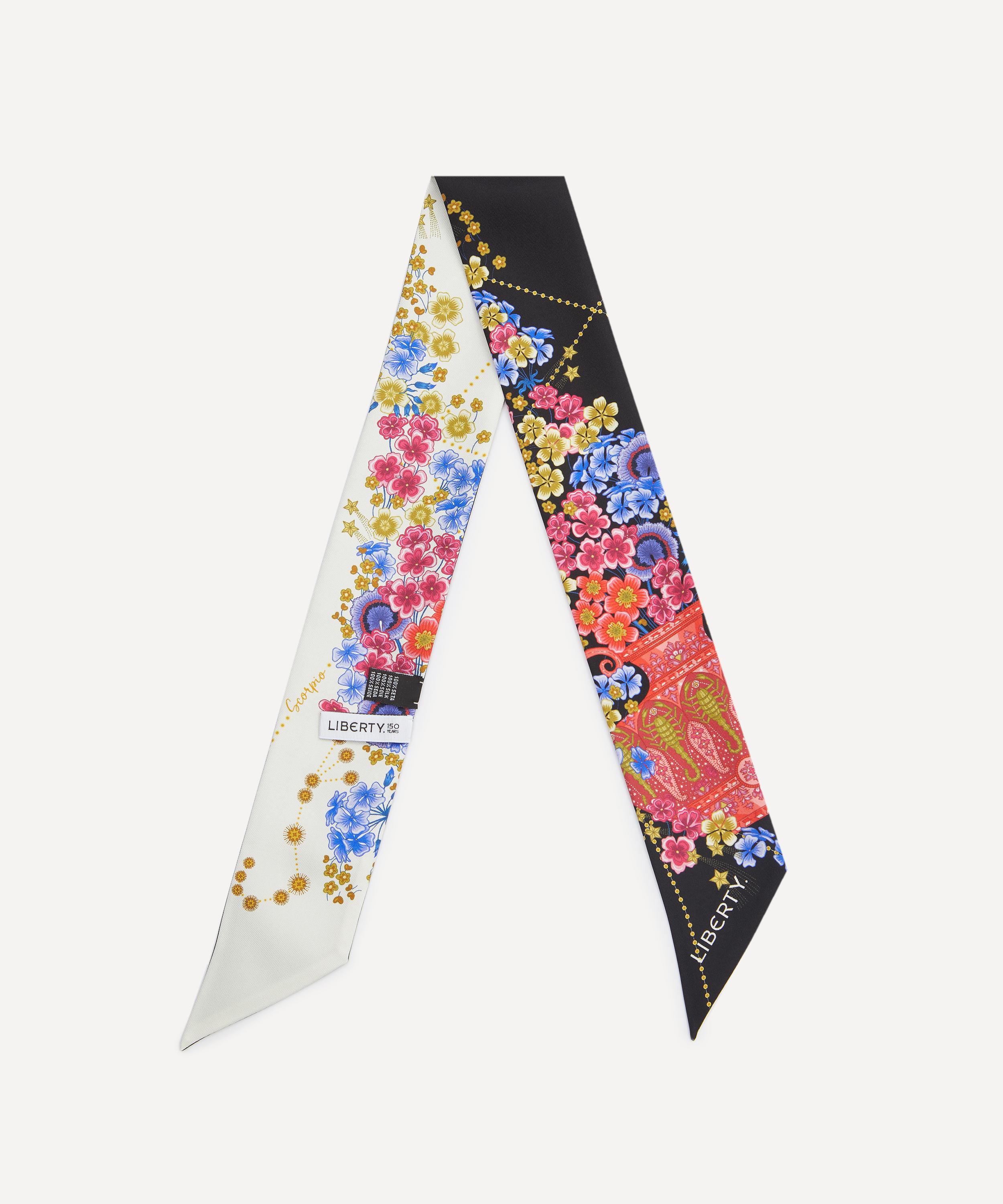 Liberty - Scorpio 5X88 Ribbonette Silk Scarf image number 2