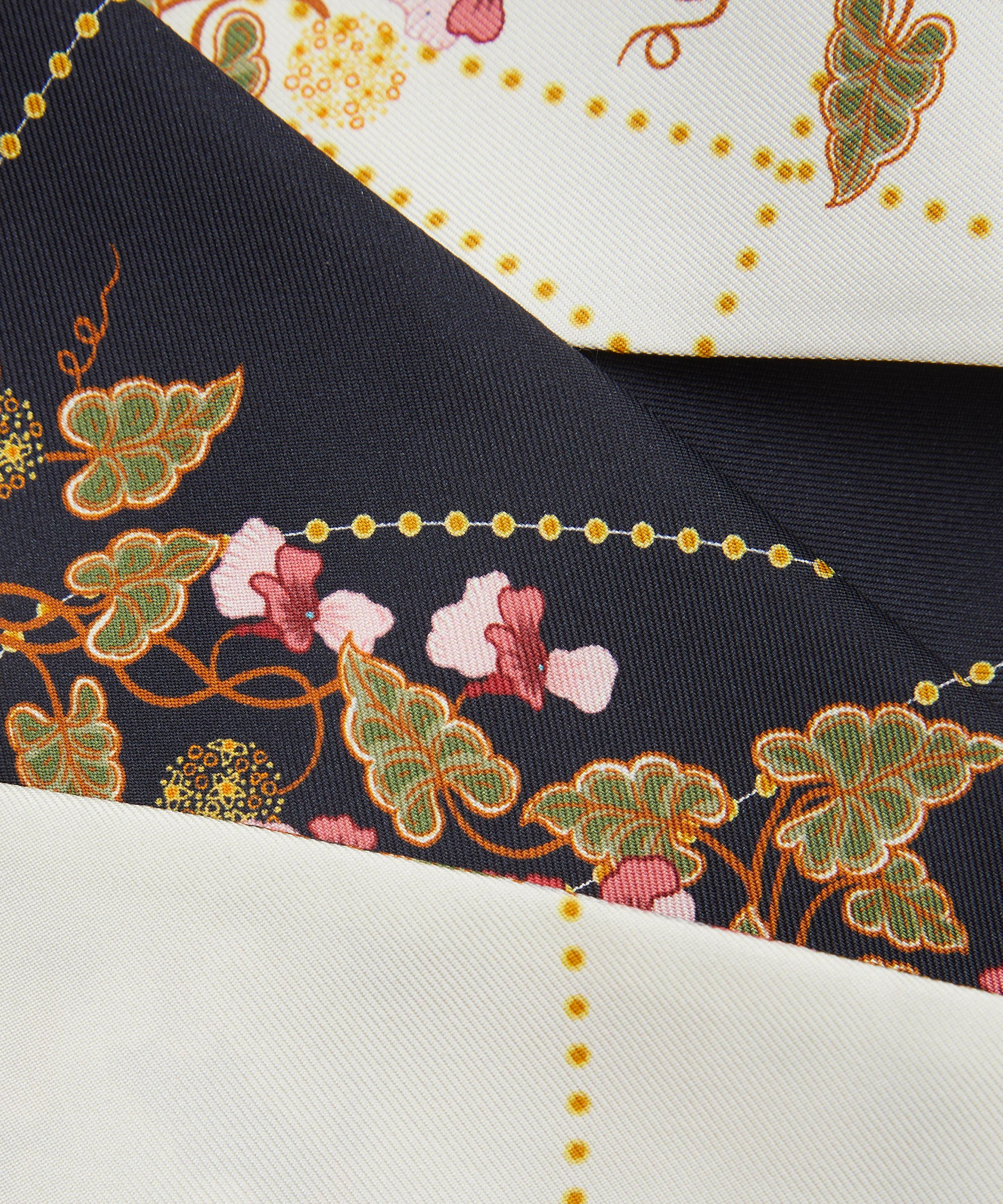 Liberty - Capricorn 5X88 Ribbonette Silk Scarf image number 4