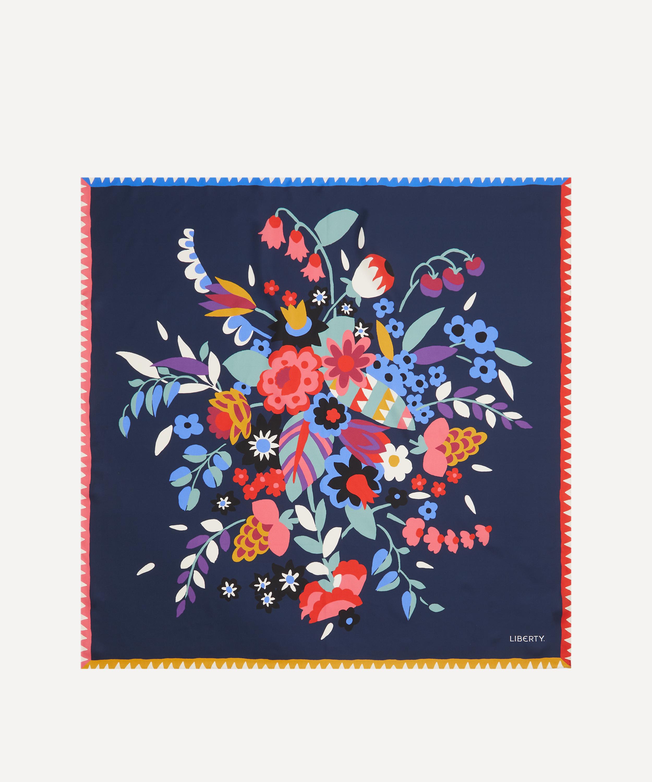 Liberty - Floral Ballet 90X90 Silk Scarf image number 0