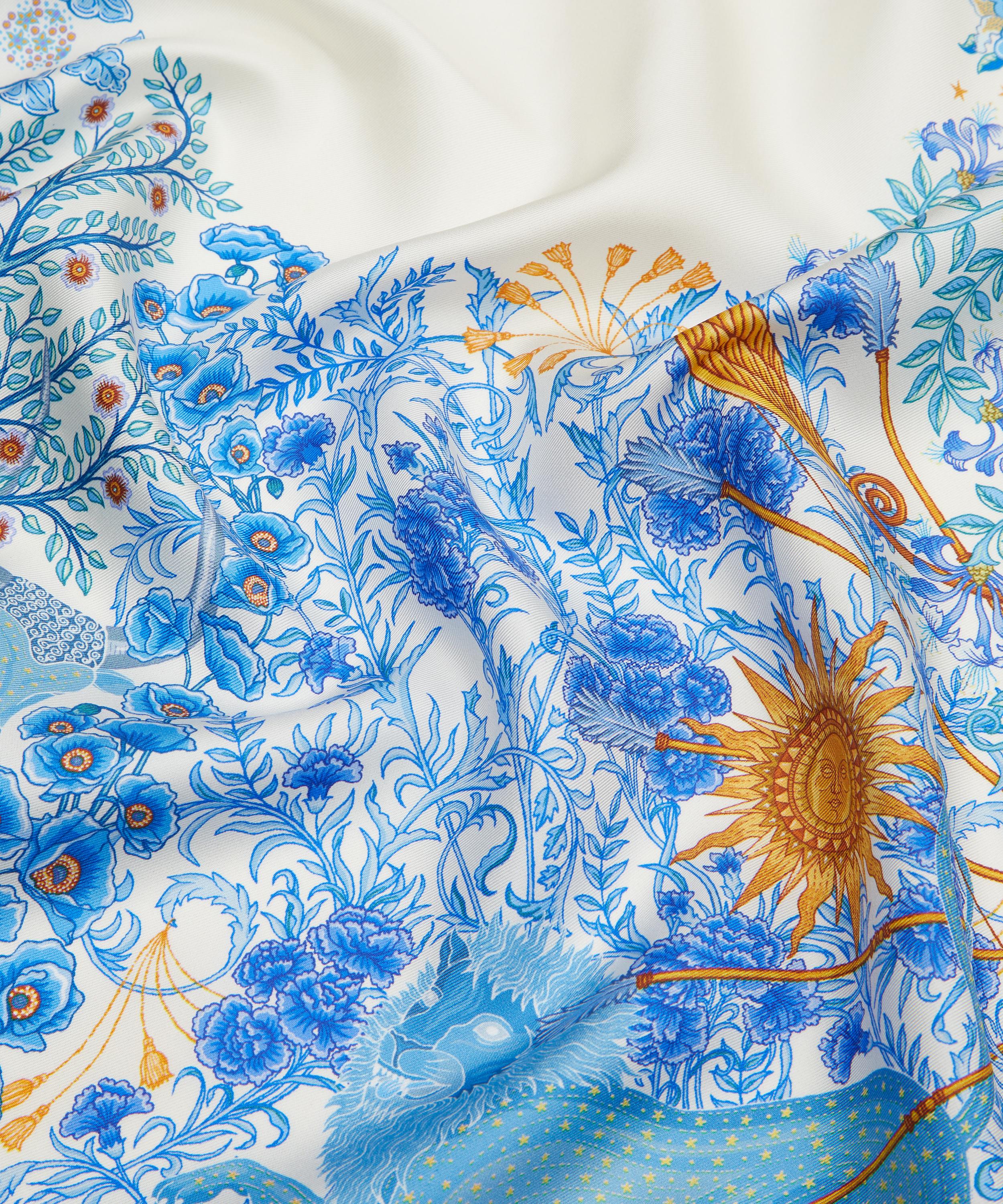 Liberty - Zodiac 90X90 Silk Scarf image number 3