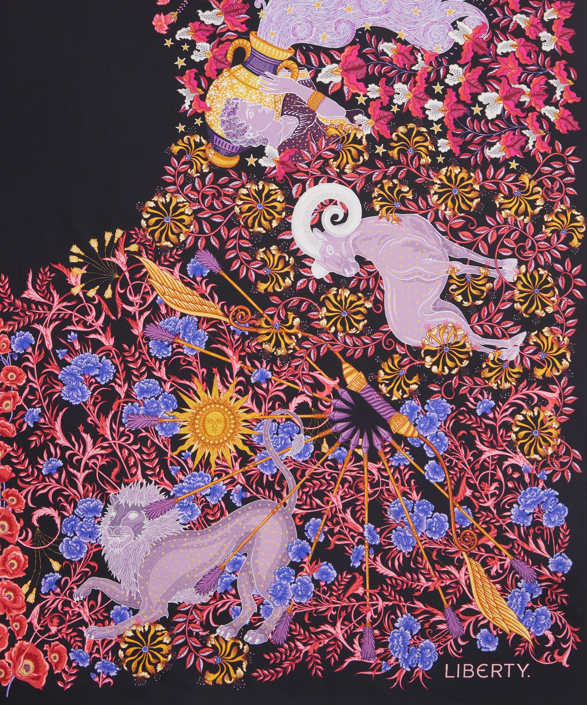 Liberty - Zodiac 90X90 Silk Scarf image number 3