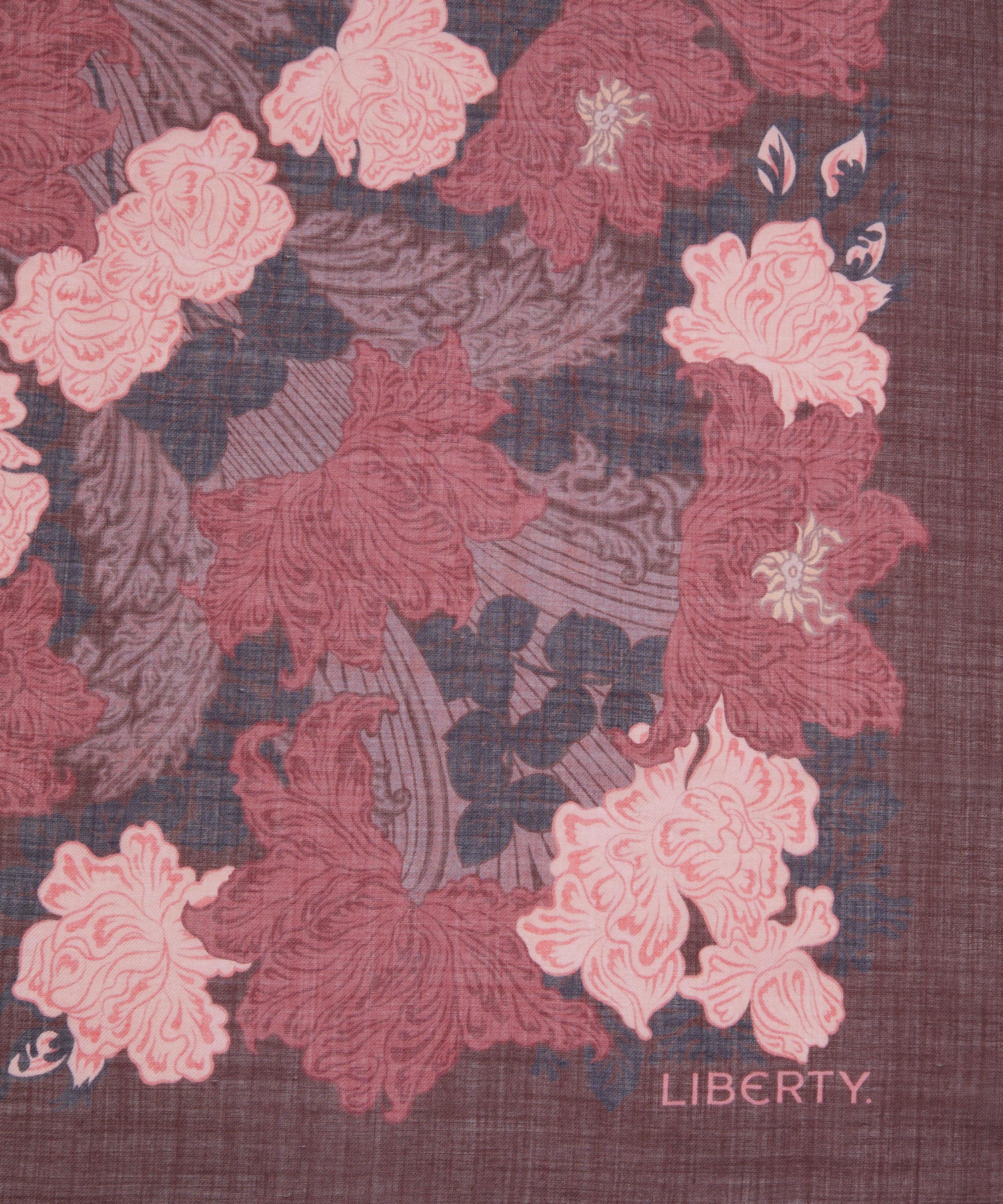 Liberty - Laura’s Reverie 65X195 Wool-Silk Scarf image number 2