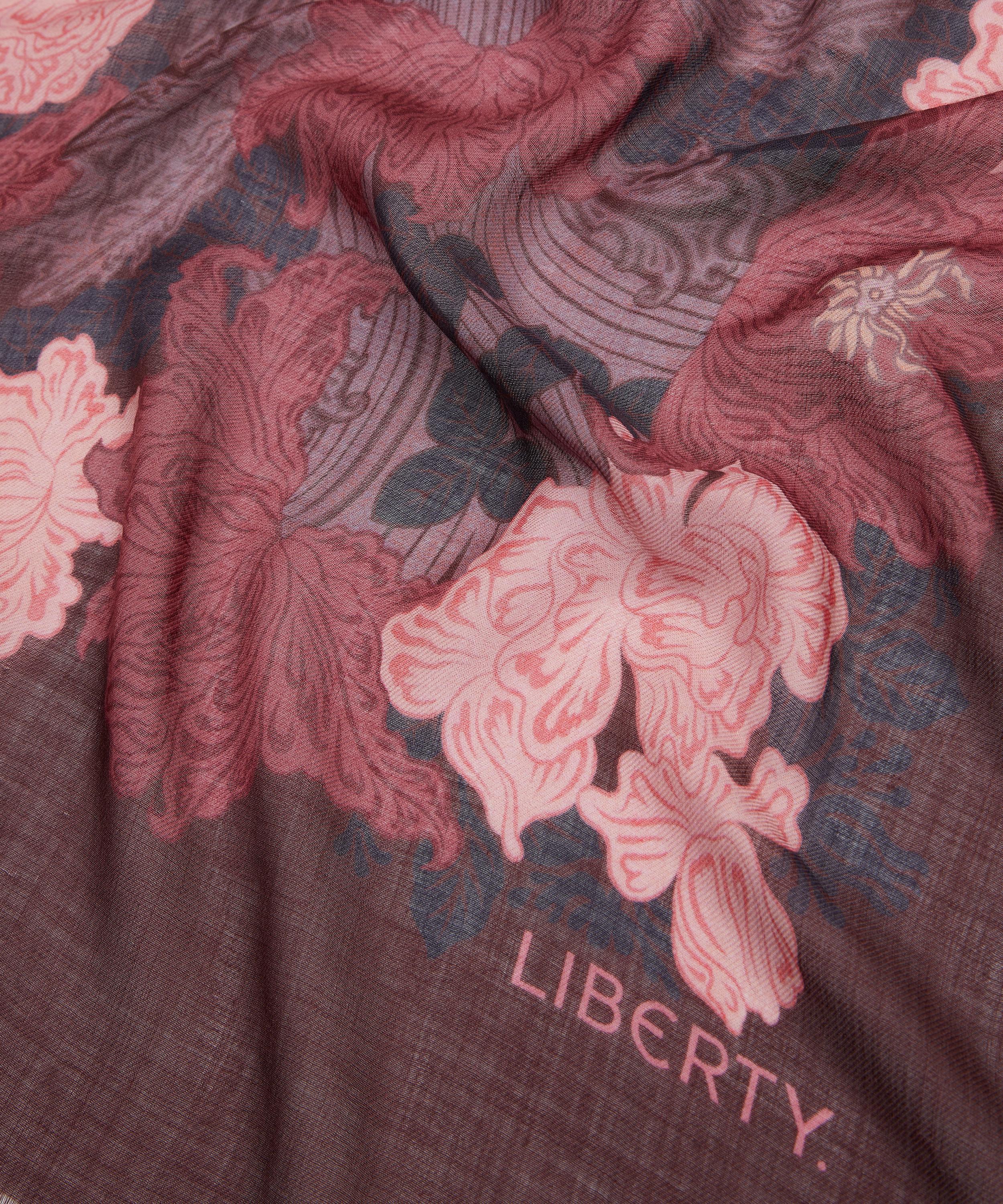 Liberty - Laura’s Reverie 65X195 Wool-Silk Scarf image number 3