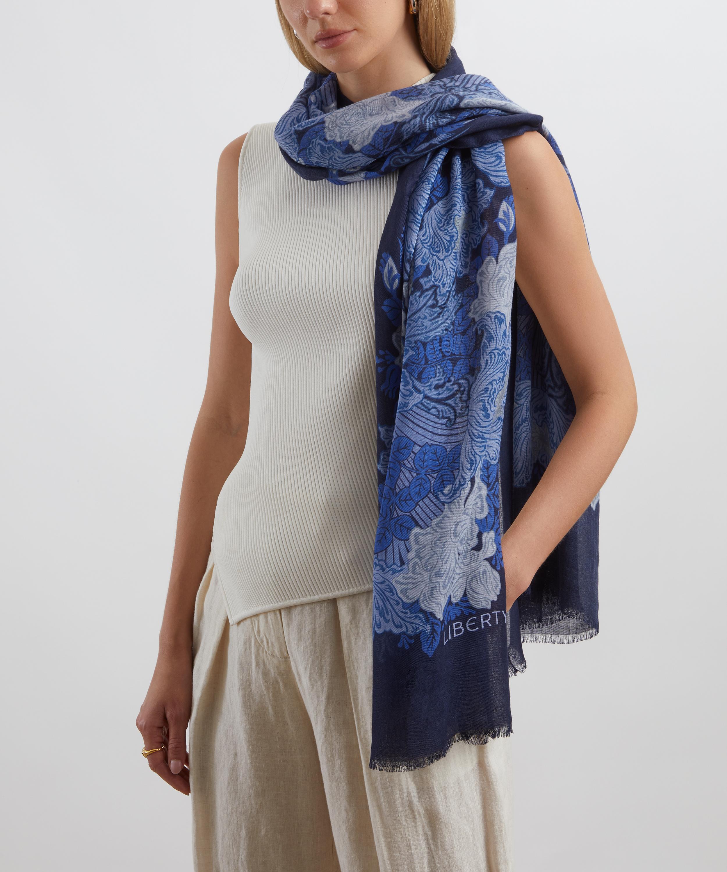 Liberty - Laura’s Reverie 65X195 Wool-Silk Scarf image number 0