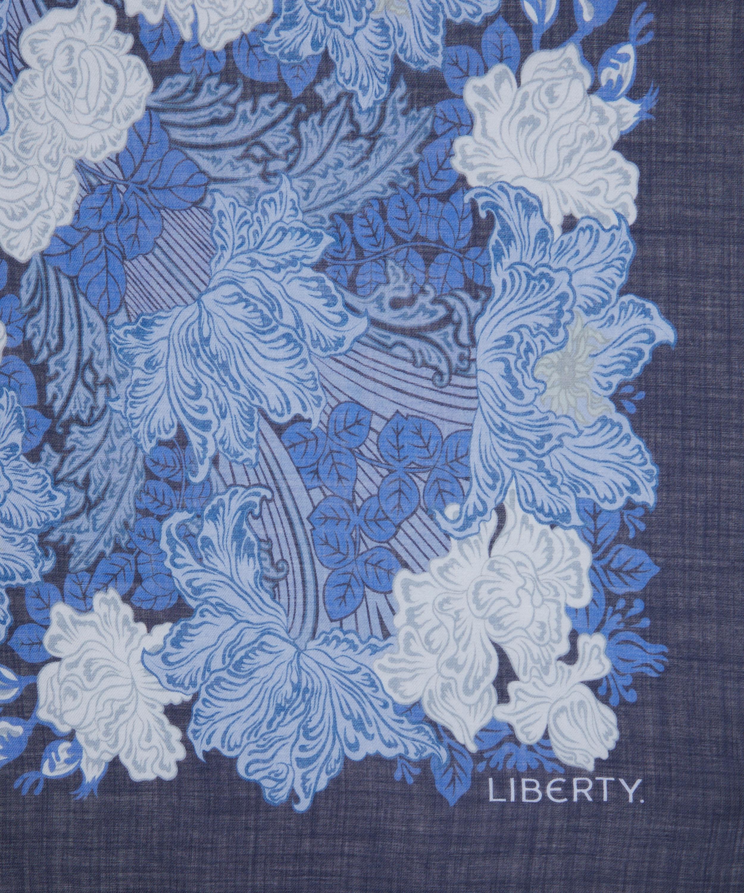 Liberty - Laura’s Reverie 65X195 Wool-Silk Scarf image number 2