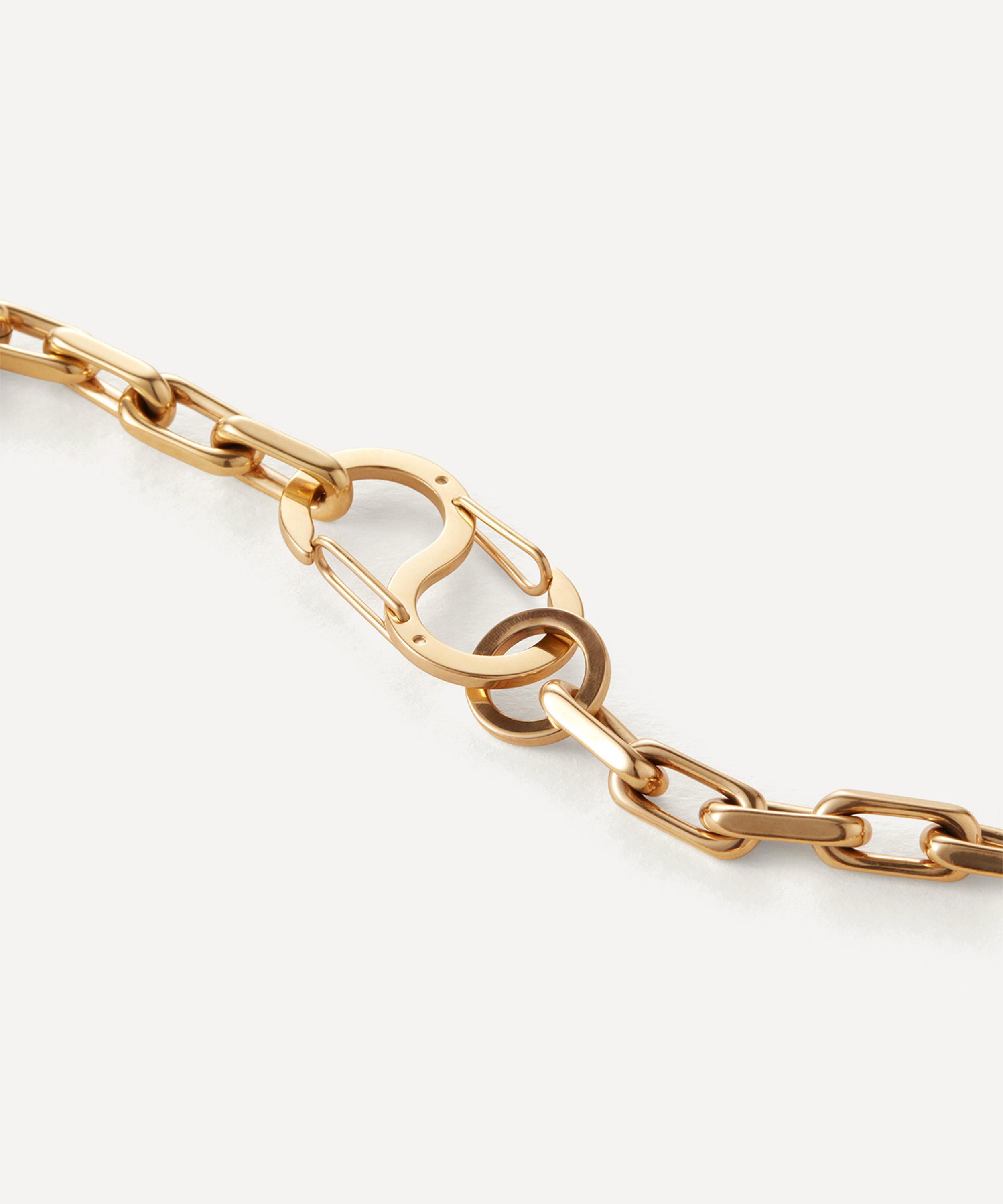 JENNY BIRD - 14ct Gold-Plated Art Heart Chain Necklace image number 4