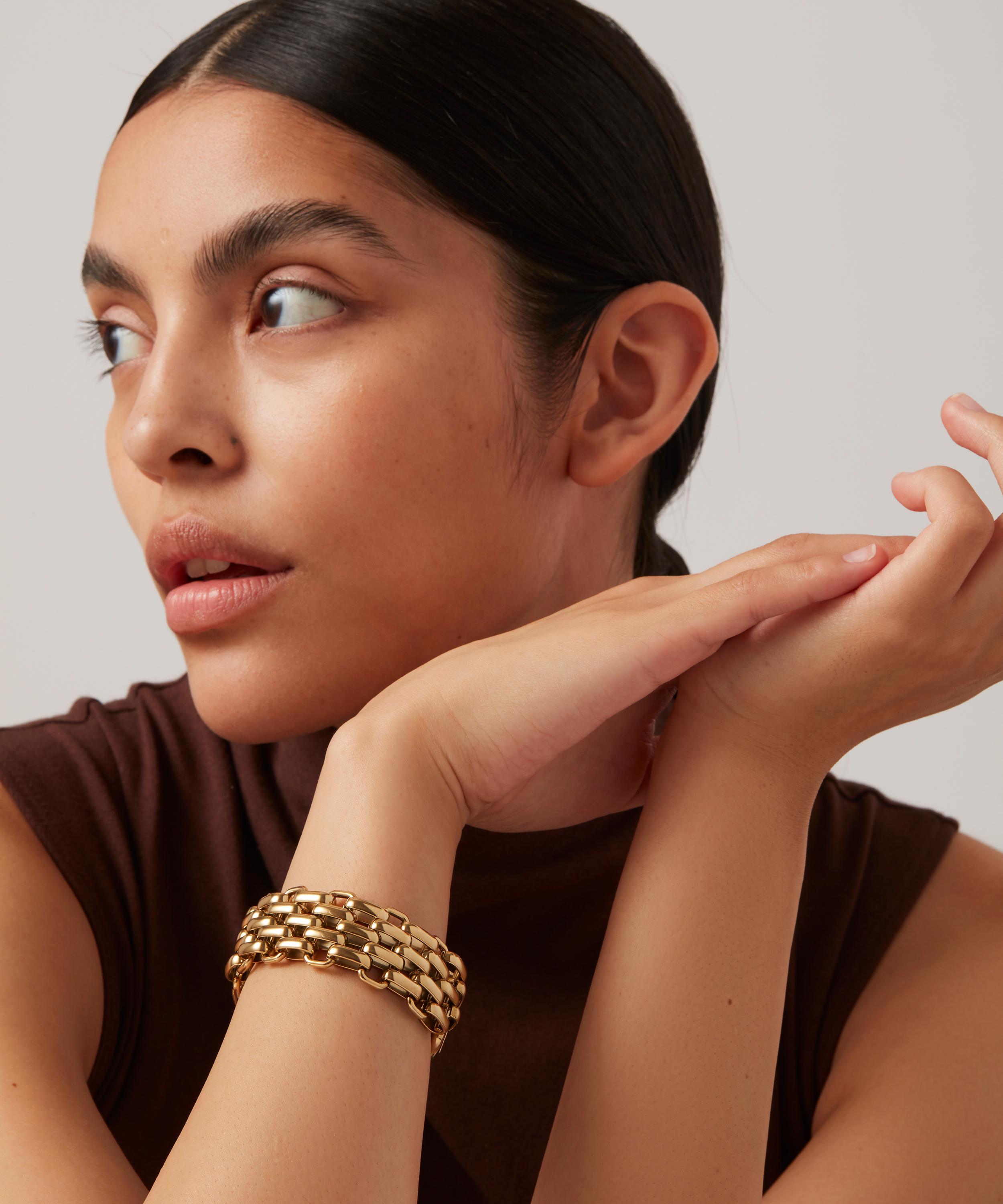 JENNY BIRD - 14ct Gold-Plated Penelope Chain Bracelet image number 3