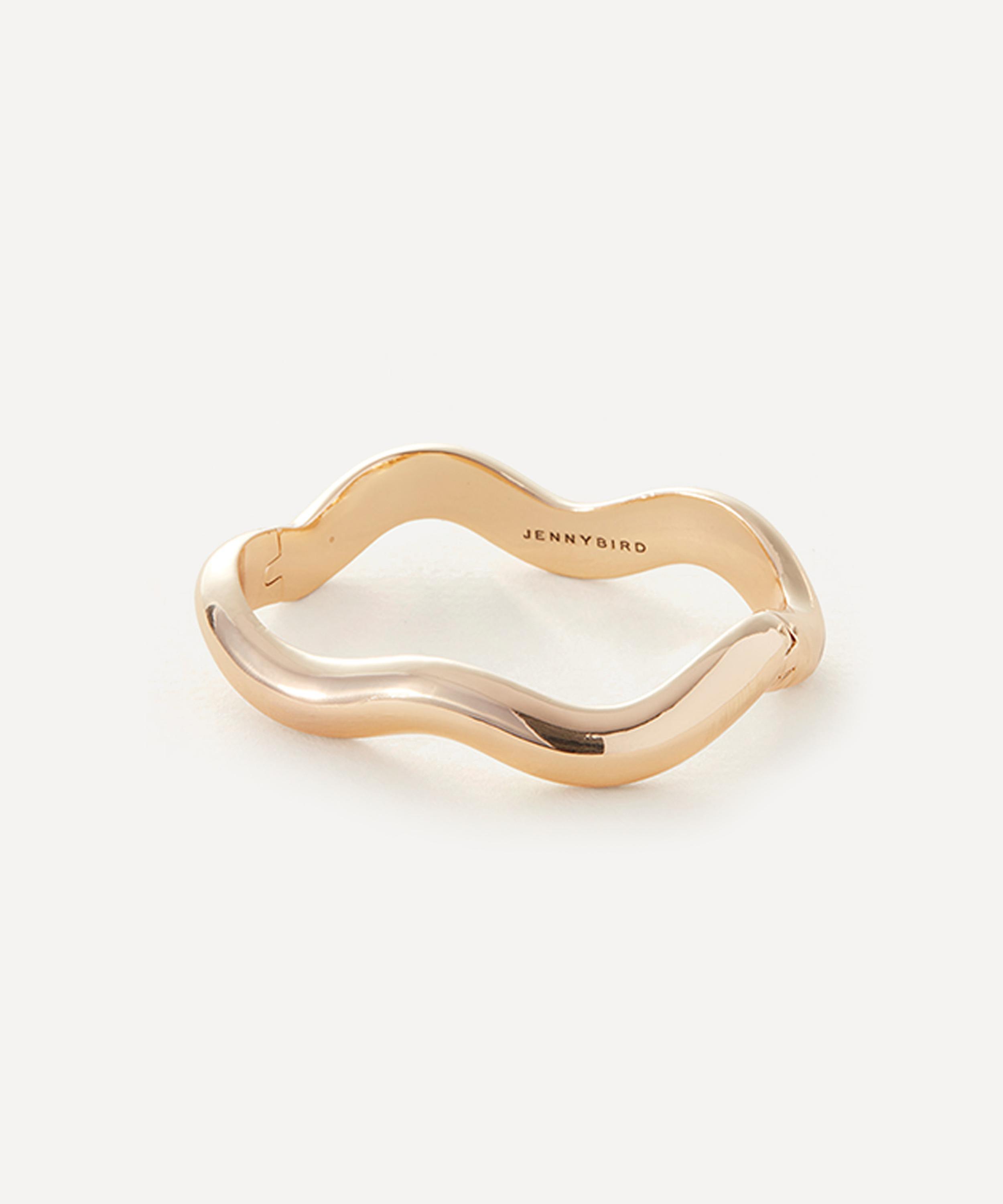 JENNY BIRD - Gold-Plated Ola Bangle Bracelet image number 0