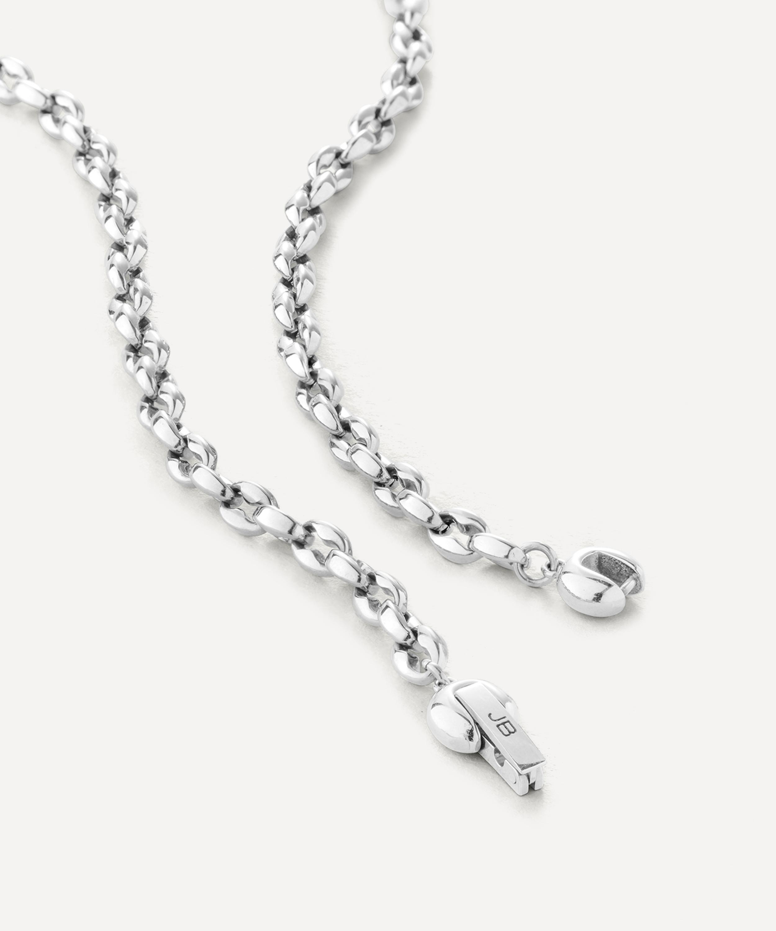 JENNY BIRD - Platinum-Plated Dhani Chain Necklace image number 1
