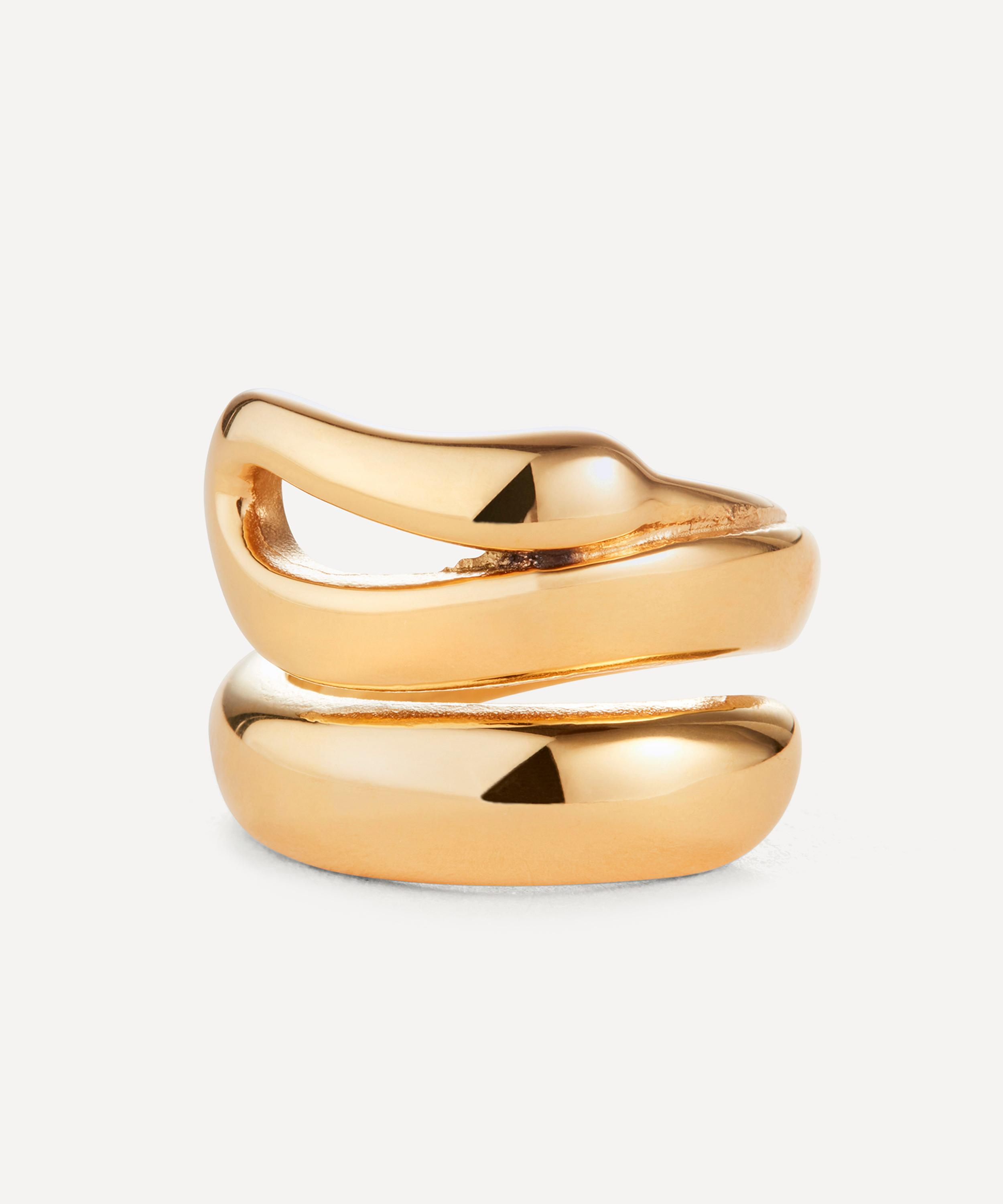 JENNY BIRD - 14ct Gold-Plated Sées Ring image number 0