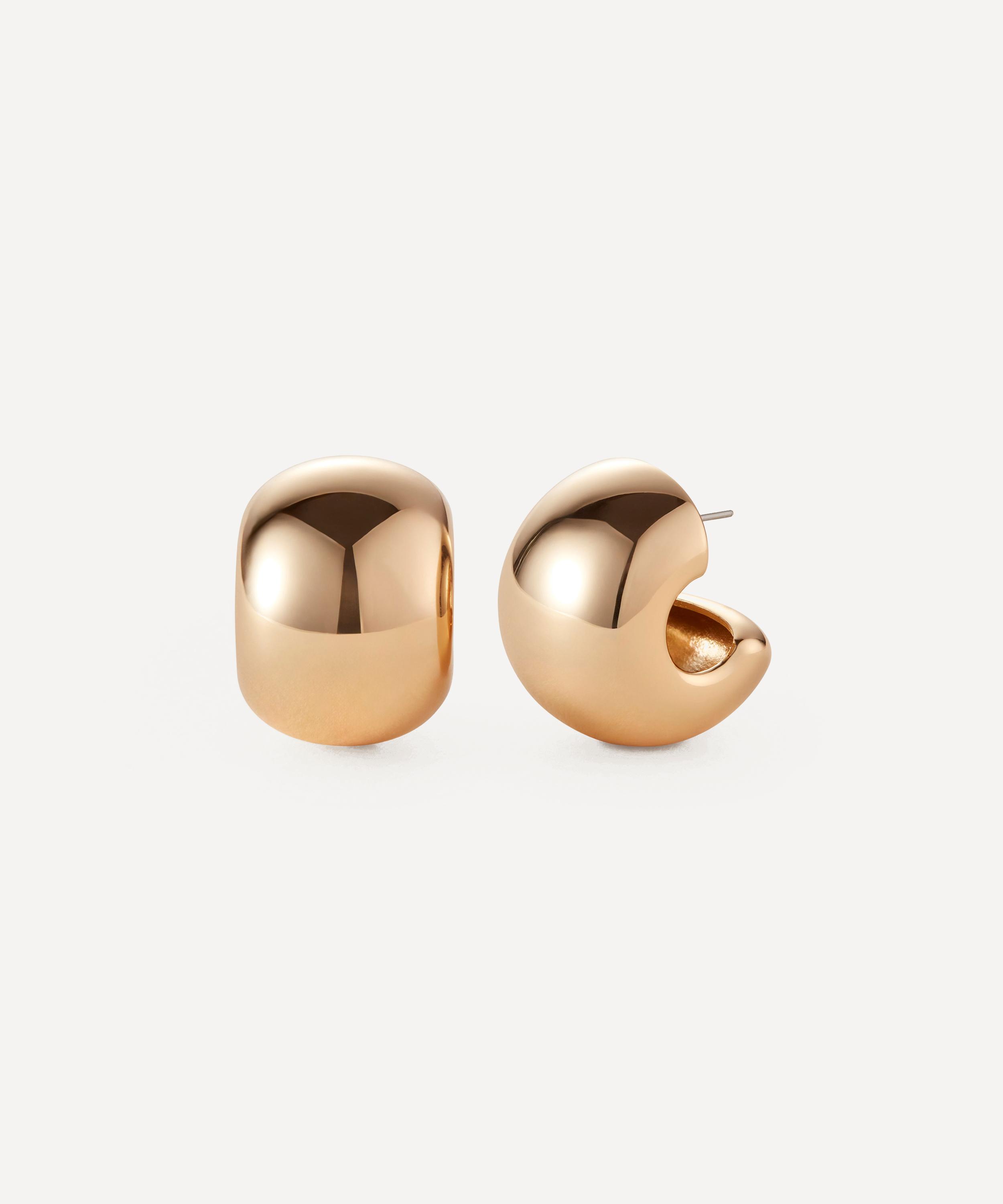 JENNY BIRD - 14ct Gold-Plated Gemma Hoop Earrings image number 0