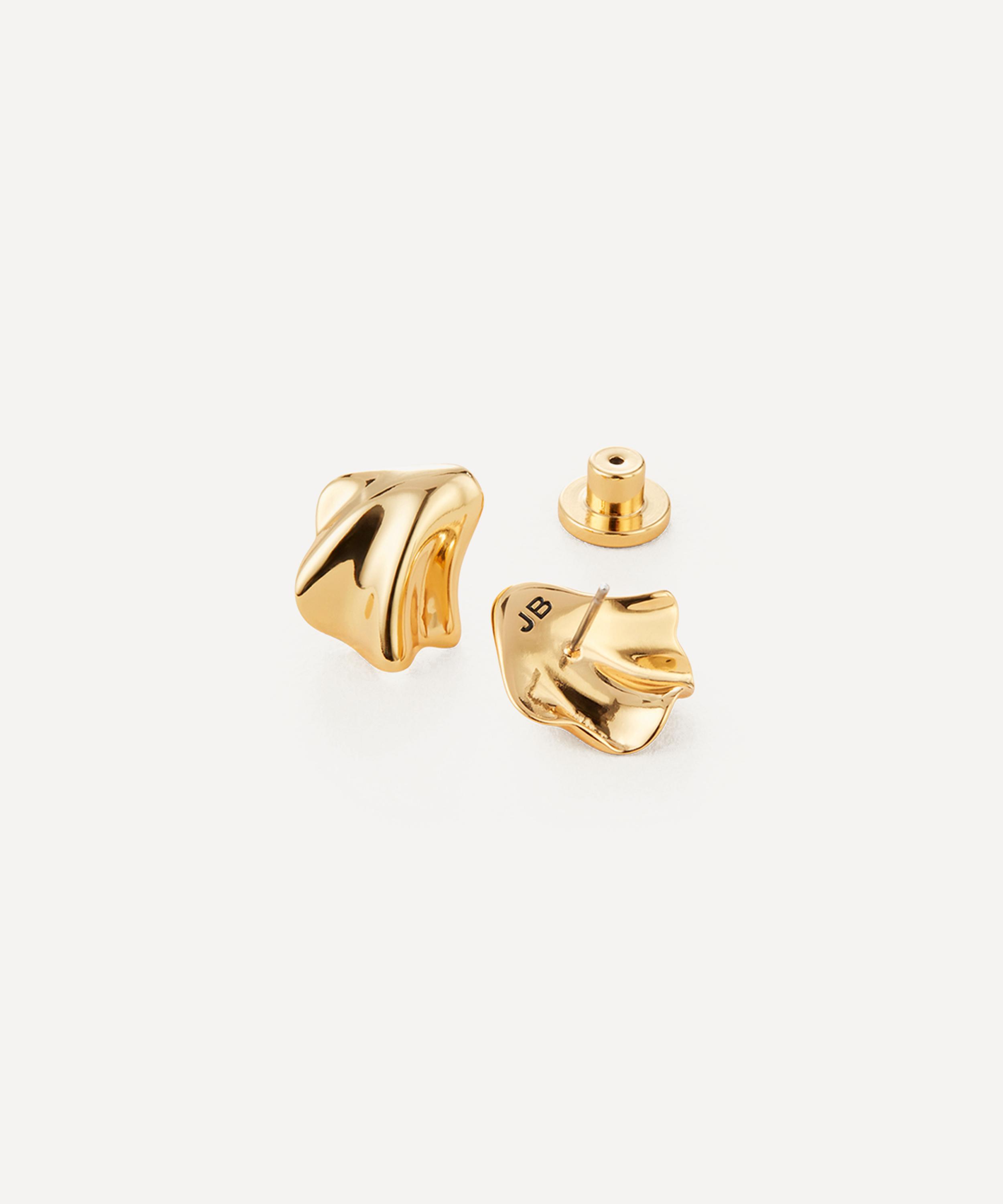 JENNY BIRD - 14ct Gold-Plated Zoe Stud Earrings image number 2