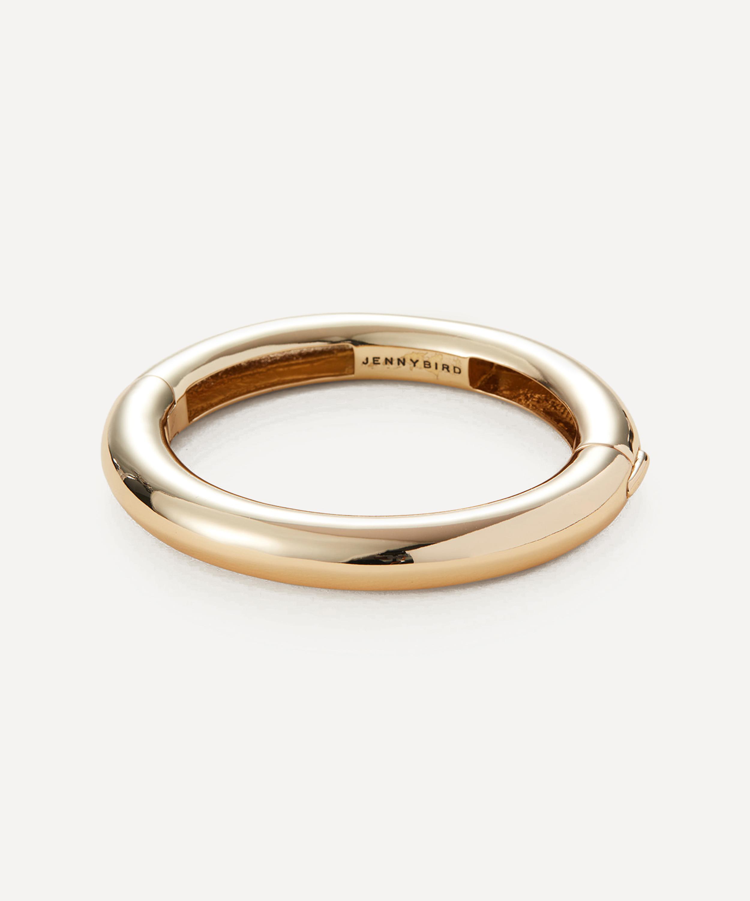 JENNY BIRD - 14ct Gold-Plated Gia Mega Bangle Bracelet