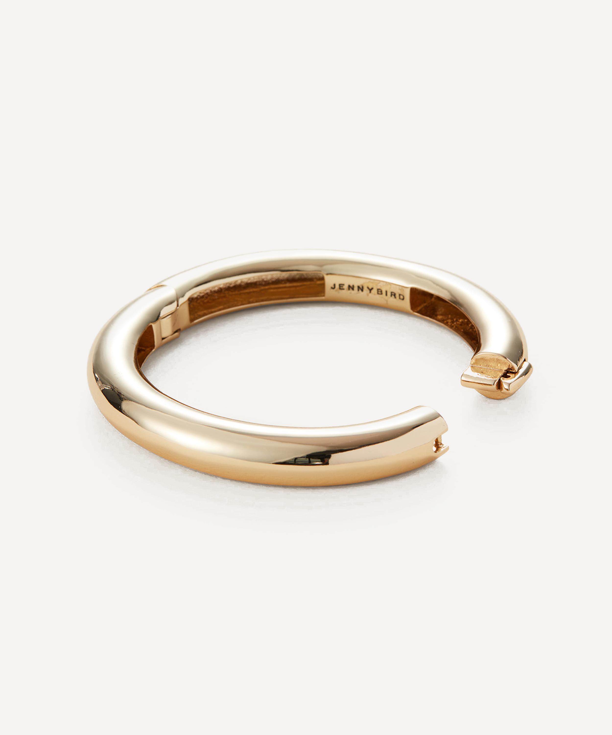 JENNY BIRD - 14ct Gold-Plated Gia Mega Bangle Bracelet image number 2
