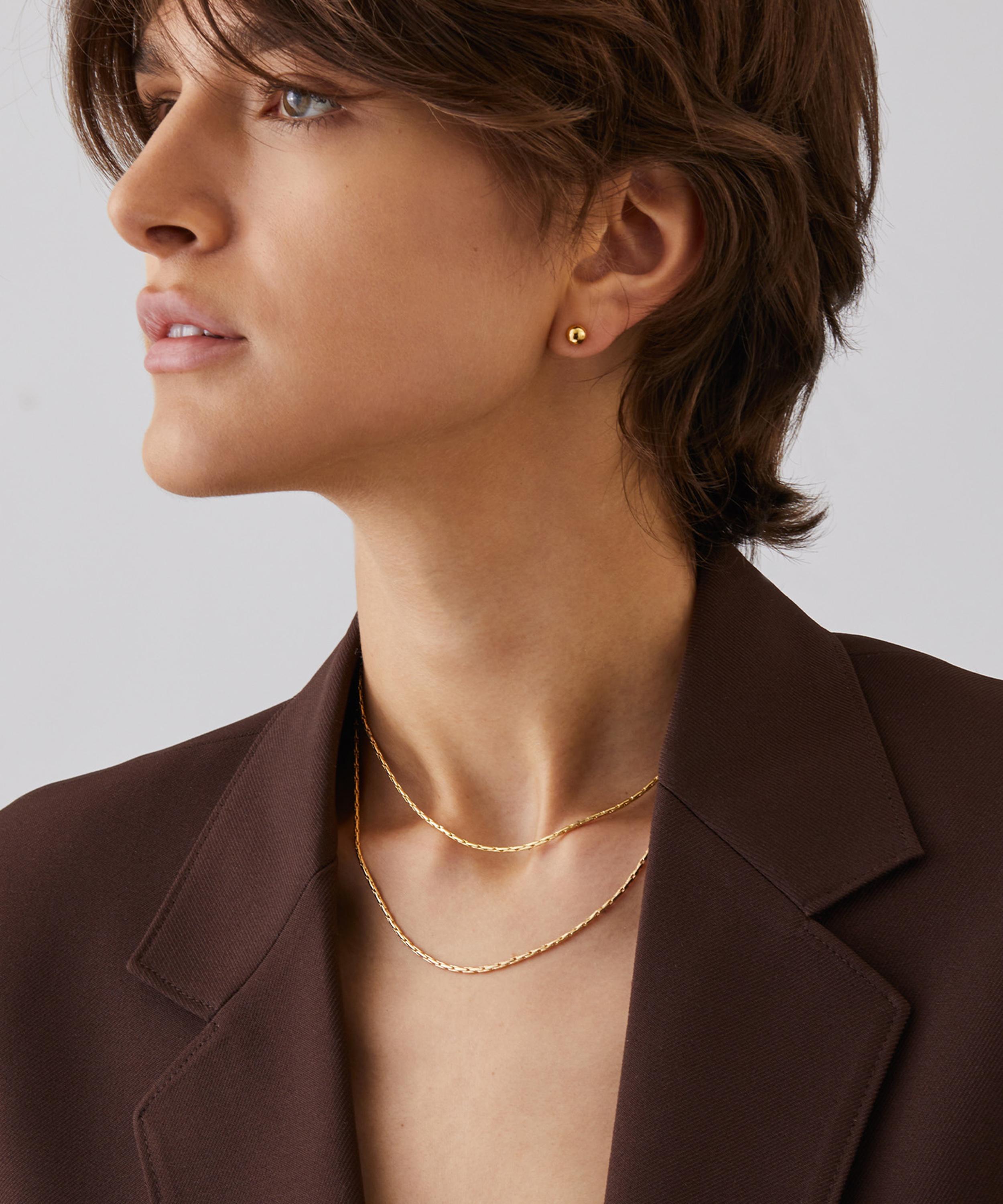 JENNY BIRD - Gold-Plated Constance Wrap Necklace image number 1