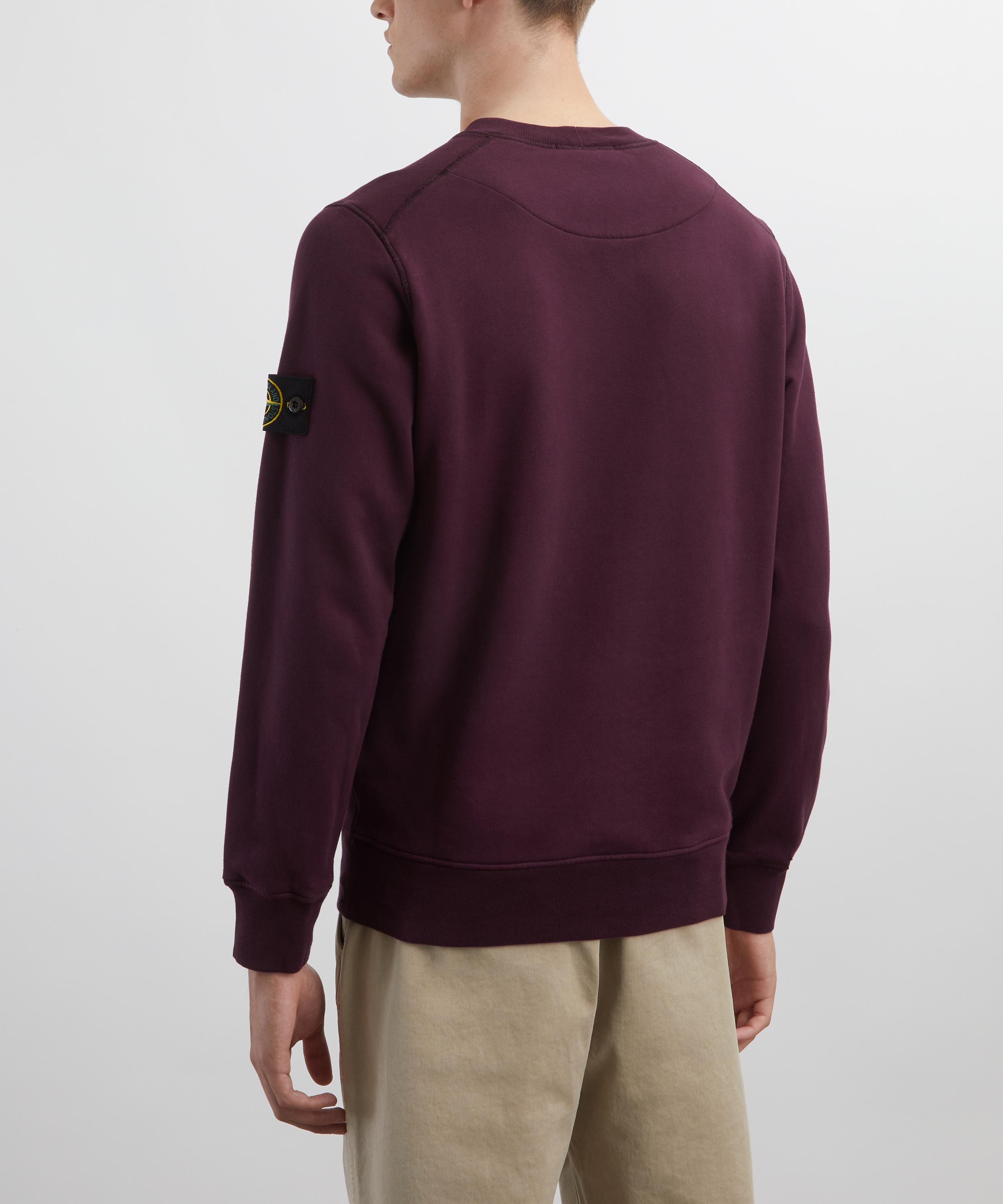 Stone Island - Cotton Fleece Crew-Neck Sweatshirt image number 3
