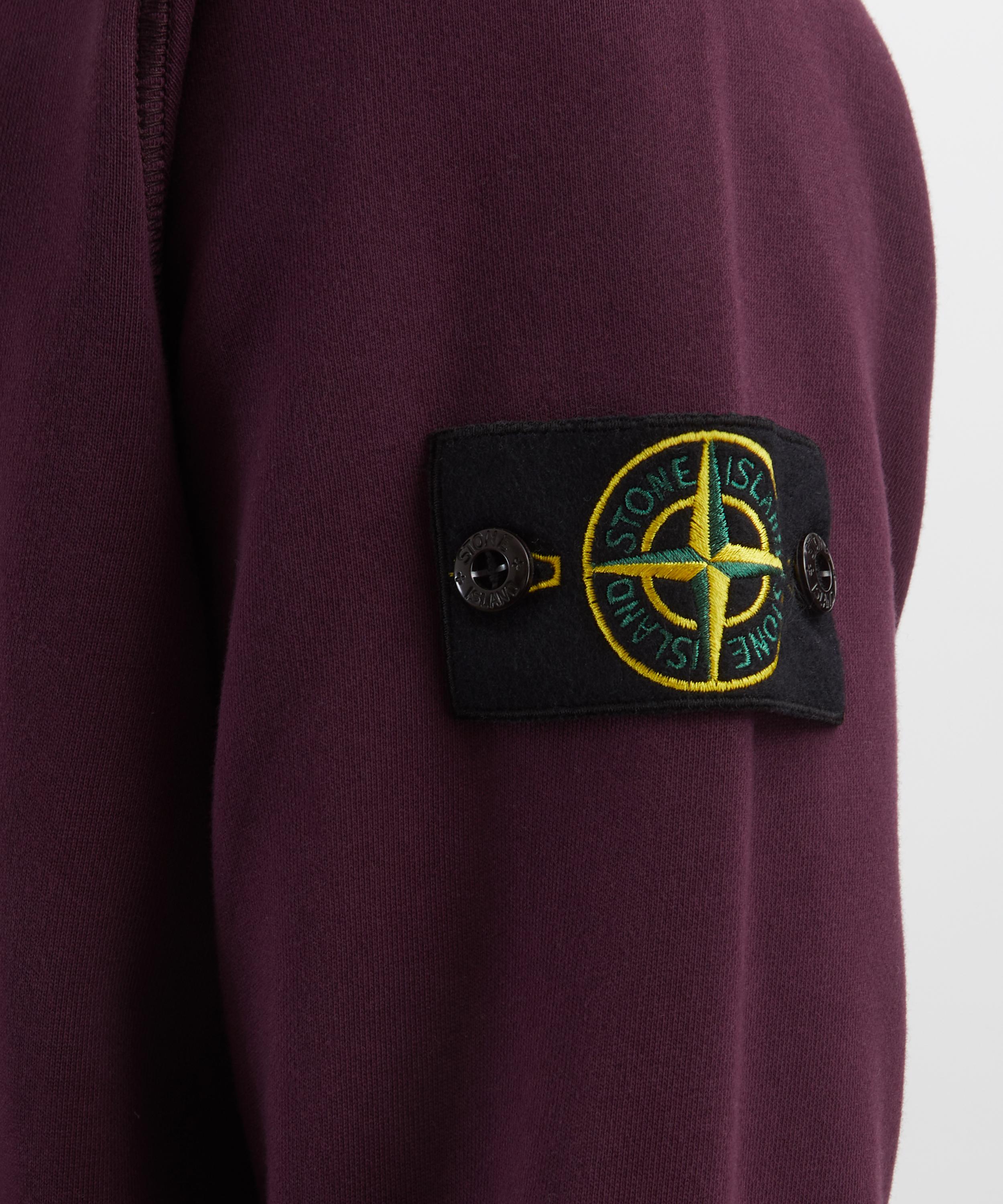 Stone Island - Cotton Fleece Crew-Neck Sweatshirt image number 4
