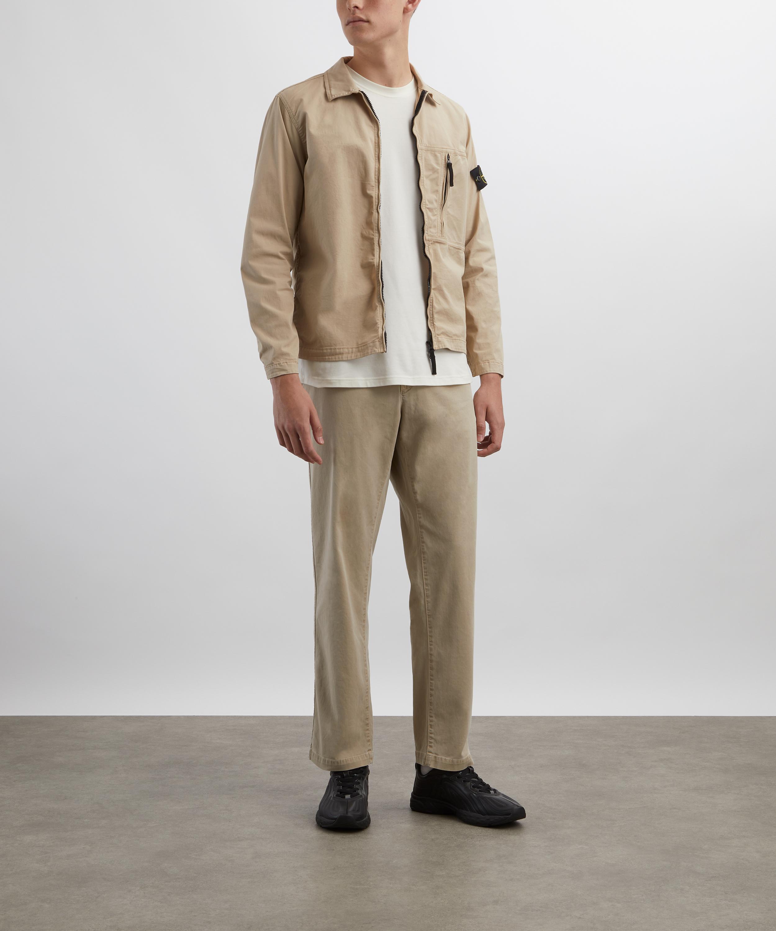Stone Island - Supima Cotton Twill Stretch-TC Overshirt image number 1