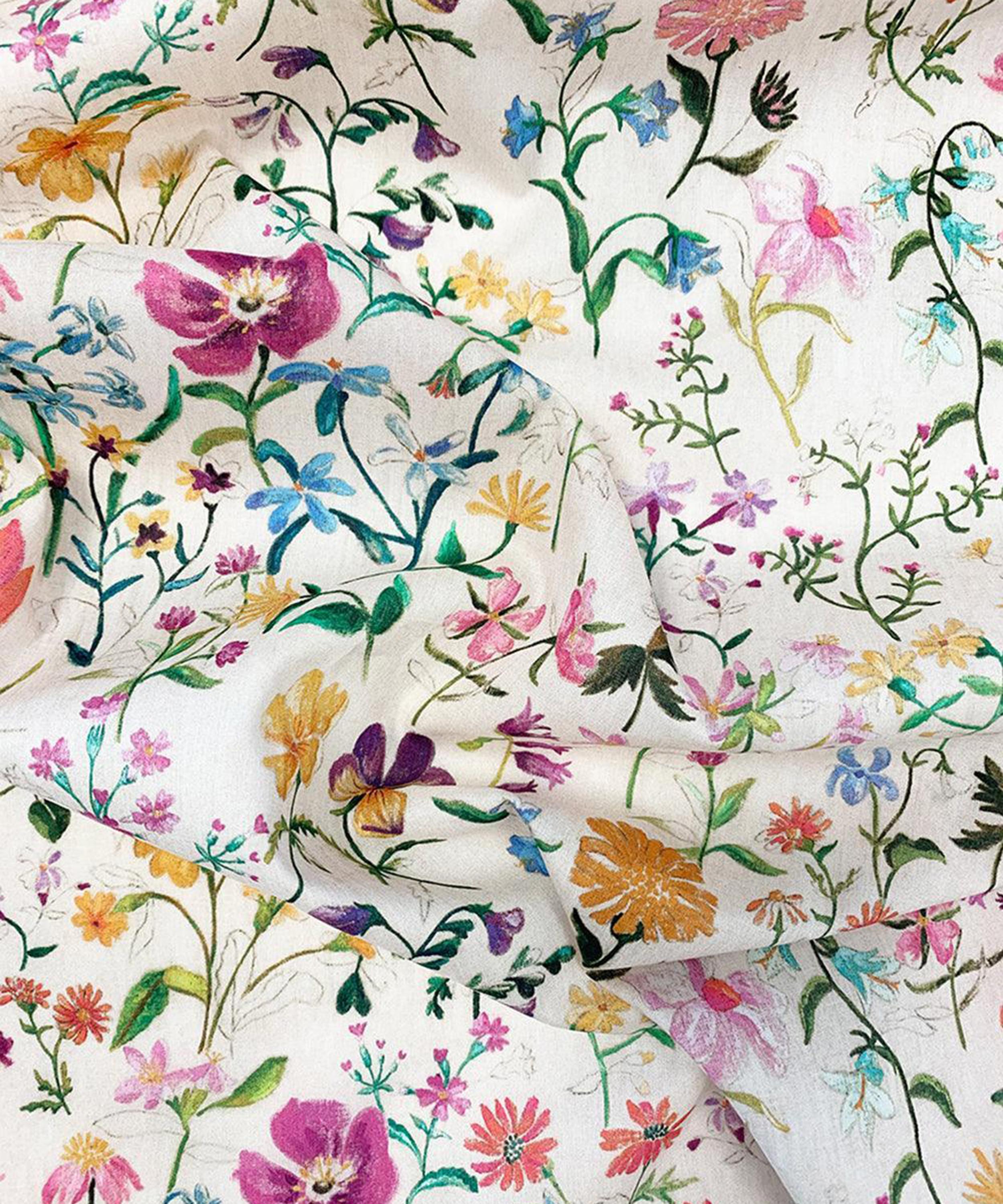 Coco & Wolf - Linen Garden Bonneville Cotton Wavy Edge Napkins Set of Two image number 3